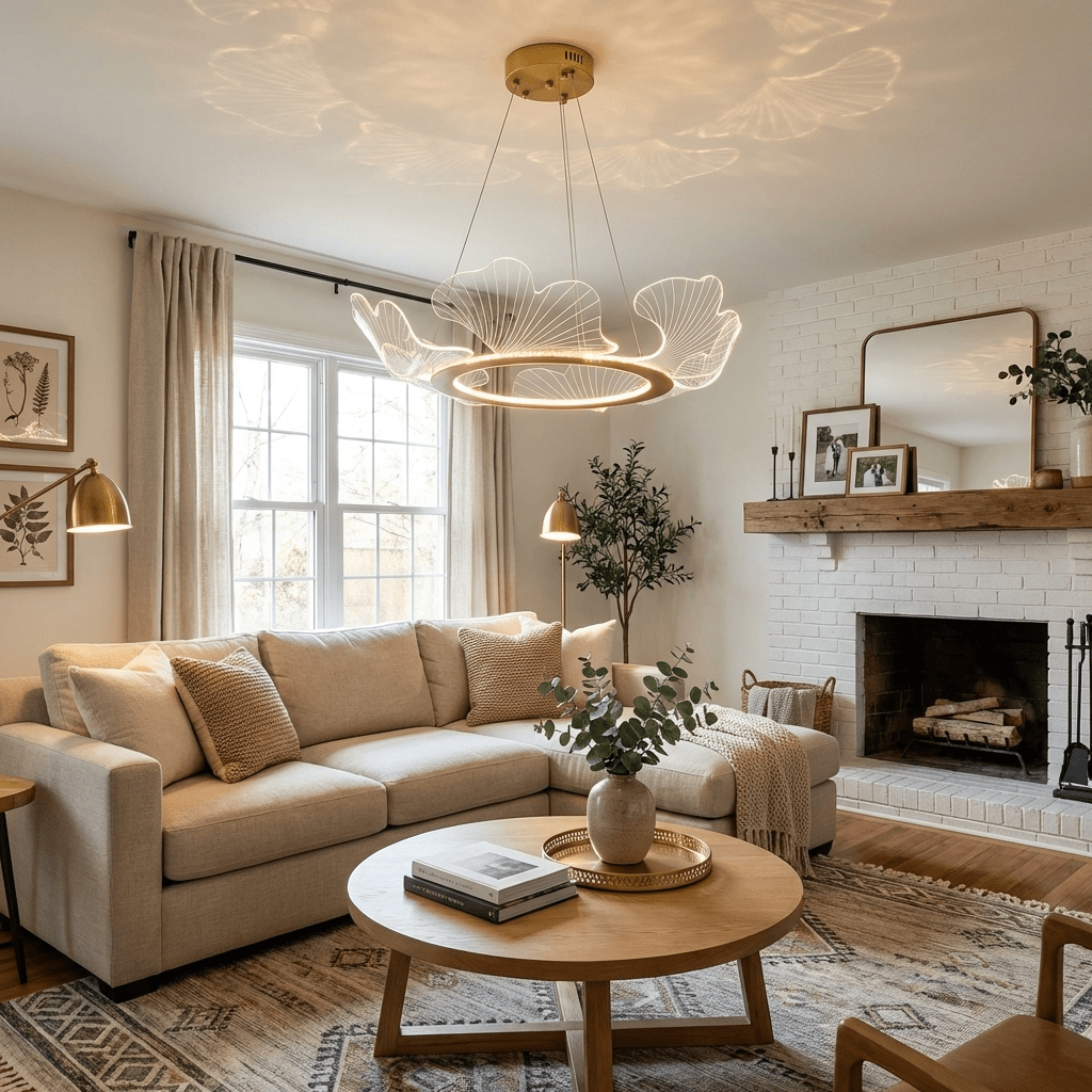 Coralyn Leaf Chandelier
