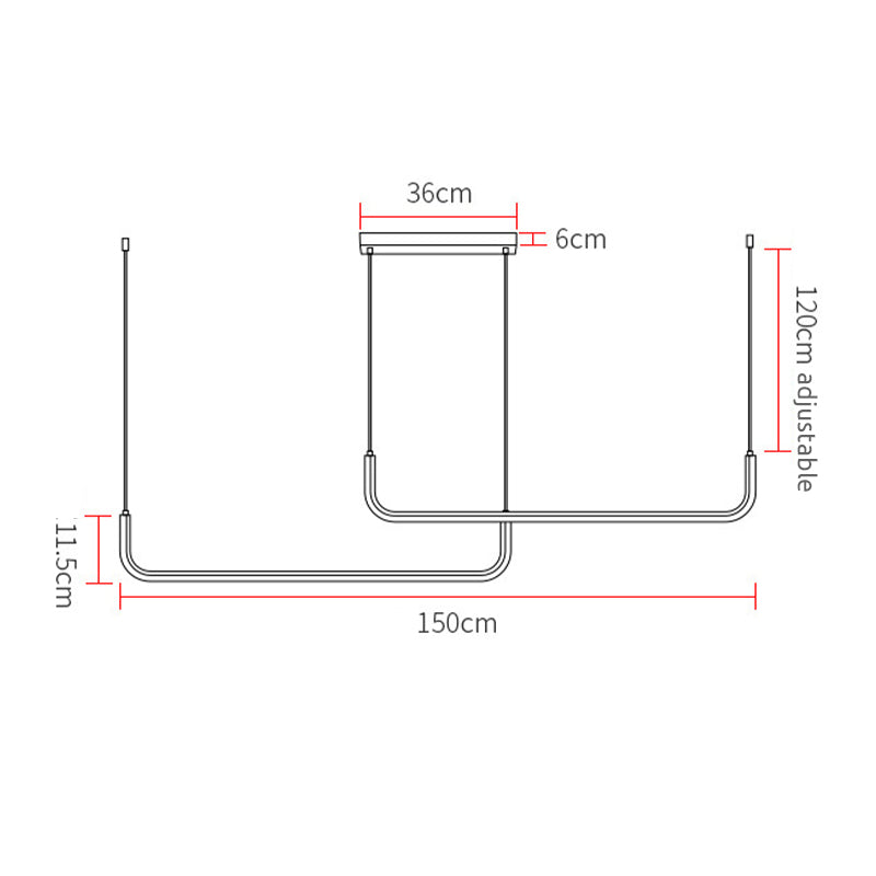 Kaienra Linear Pendant Light