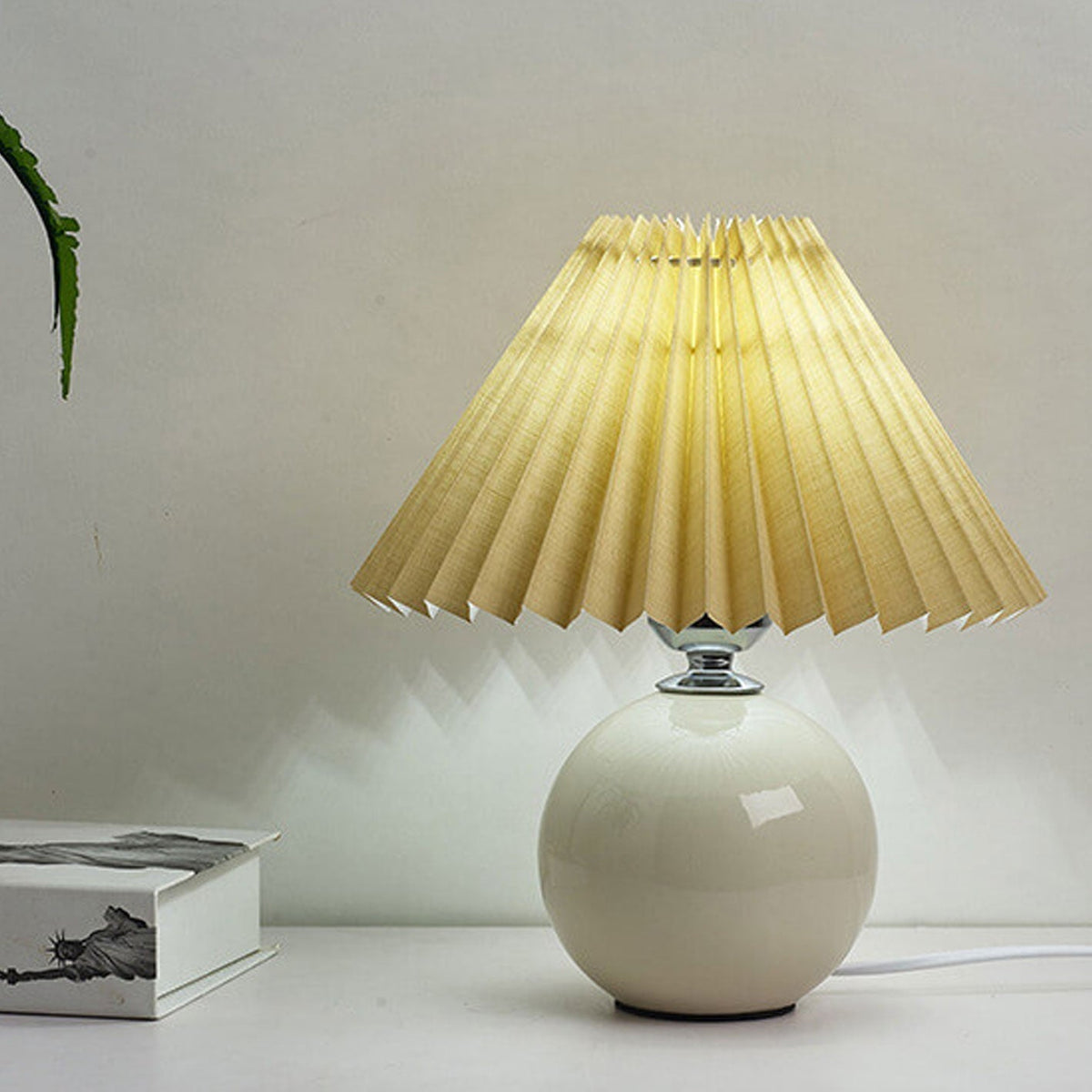 Alina Pleated Table Lamp