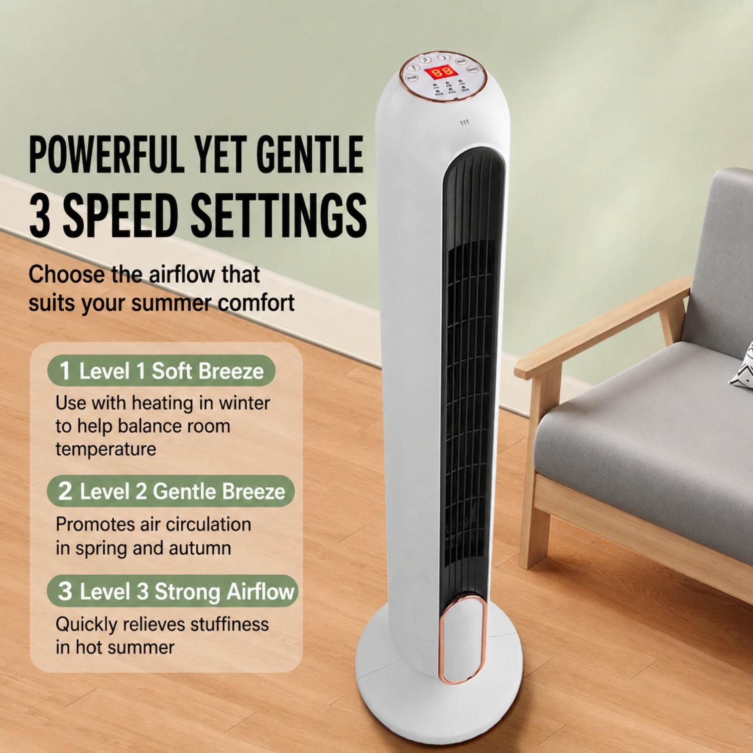 EEVE - Tower Fan