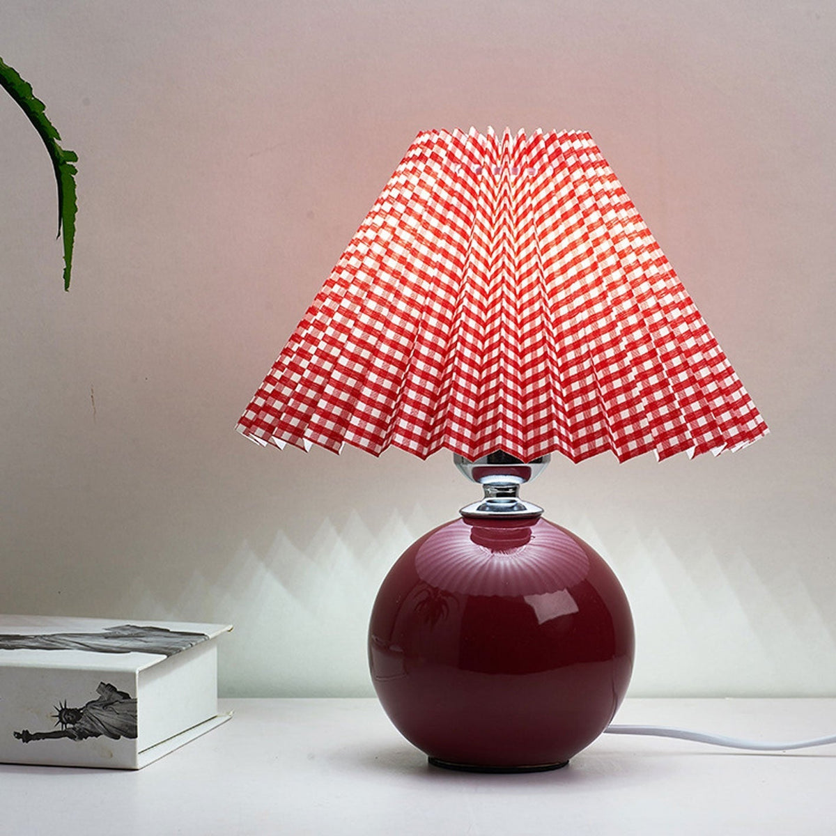 Alina Pleated Table Lamp