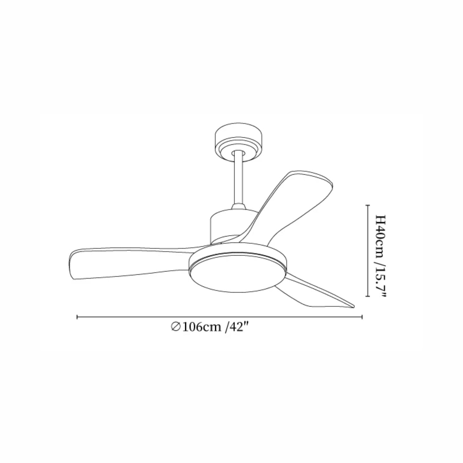 Virova Ceiling Fan Light