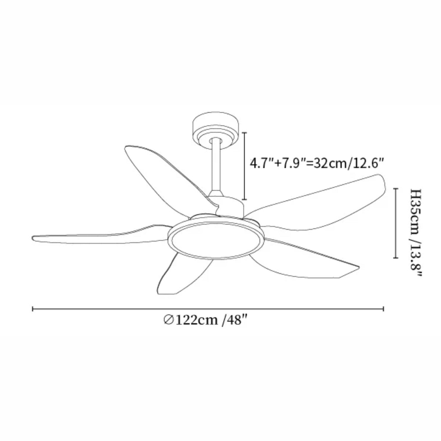 Haleno Ceiling Fan Light