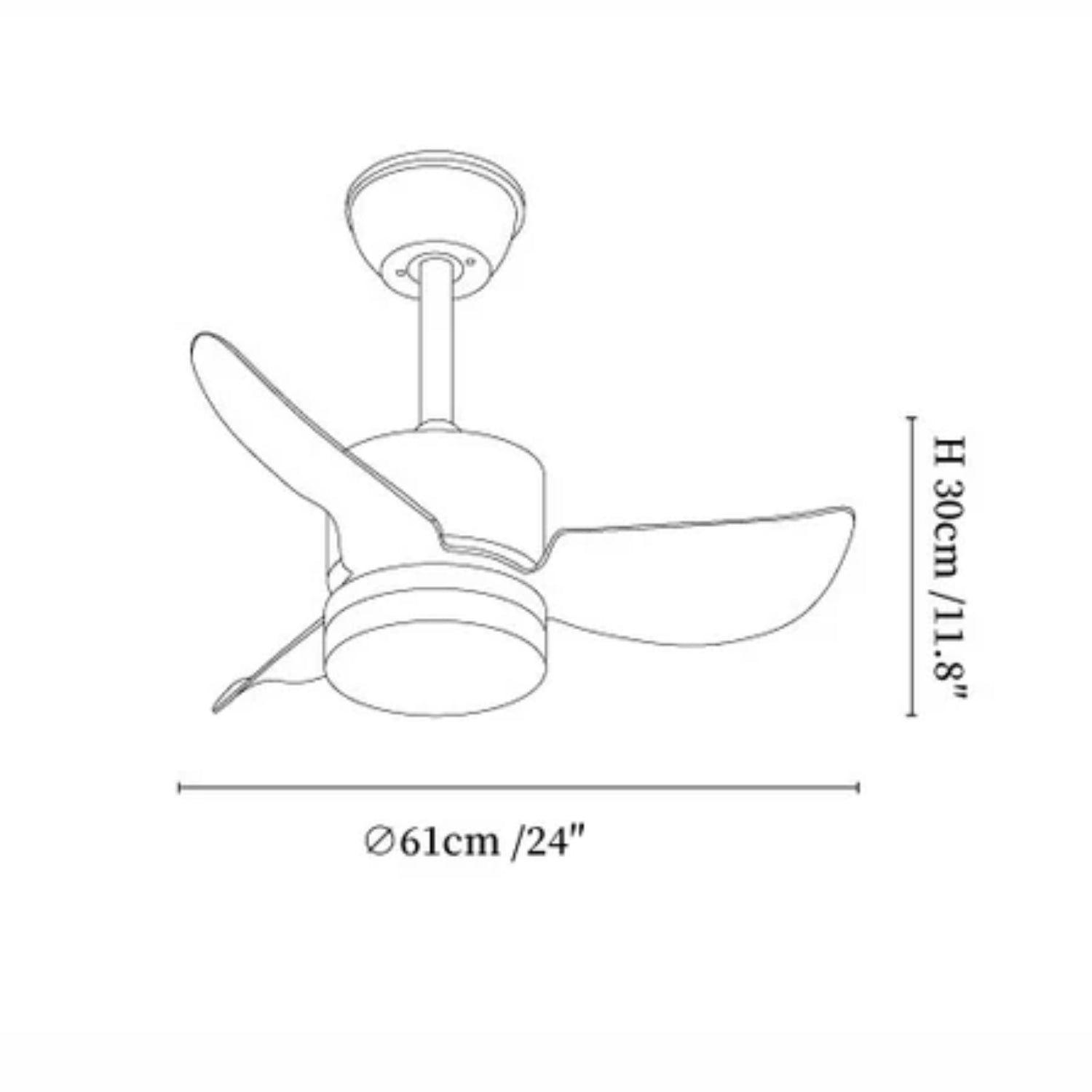 Alancove Ceiling Fan Light