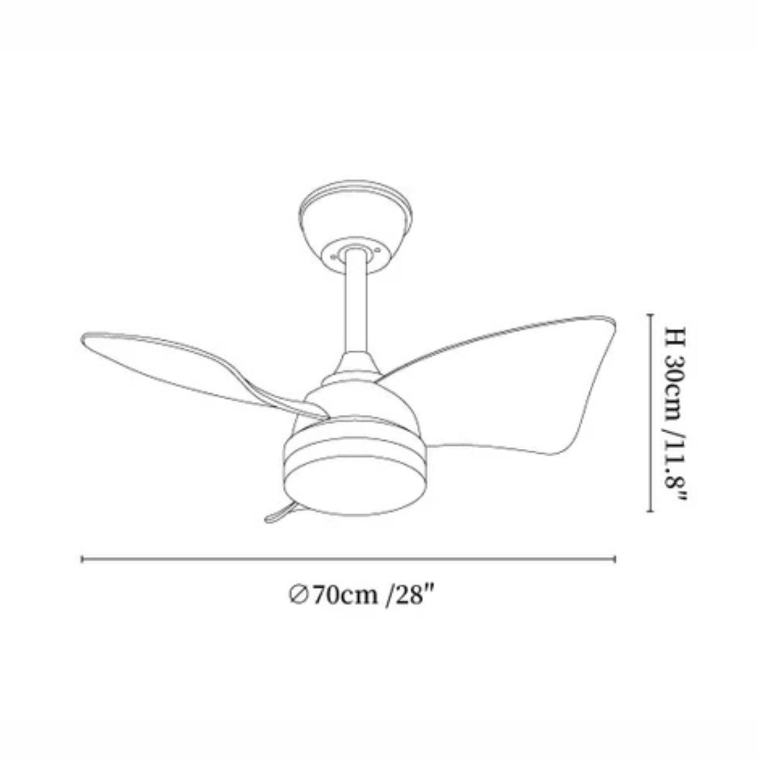 Alancove Ceiling Fan Light