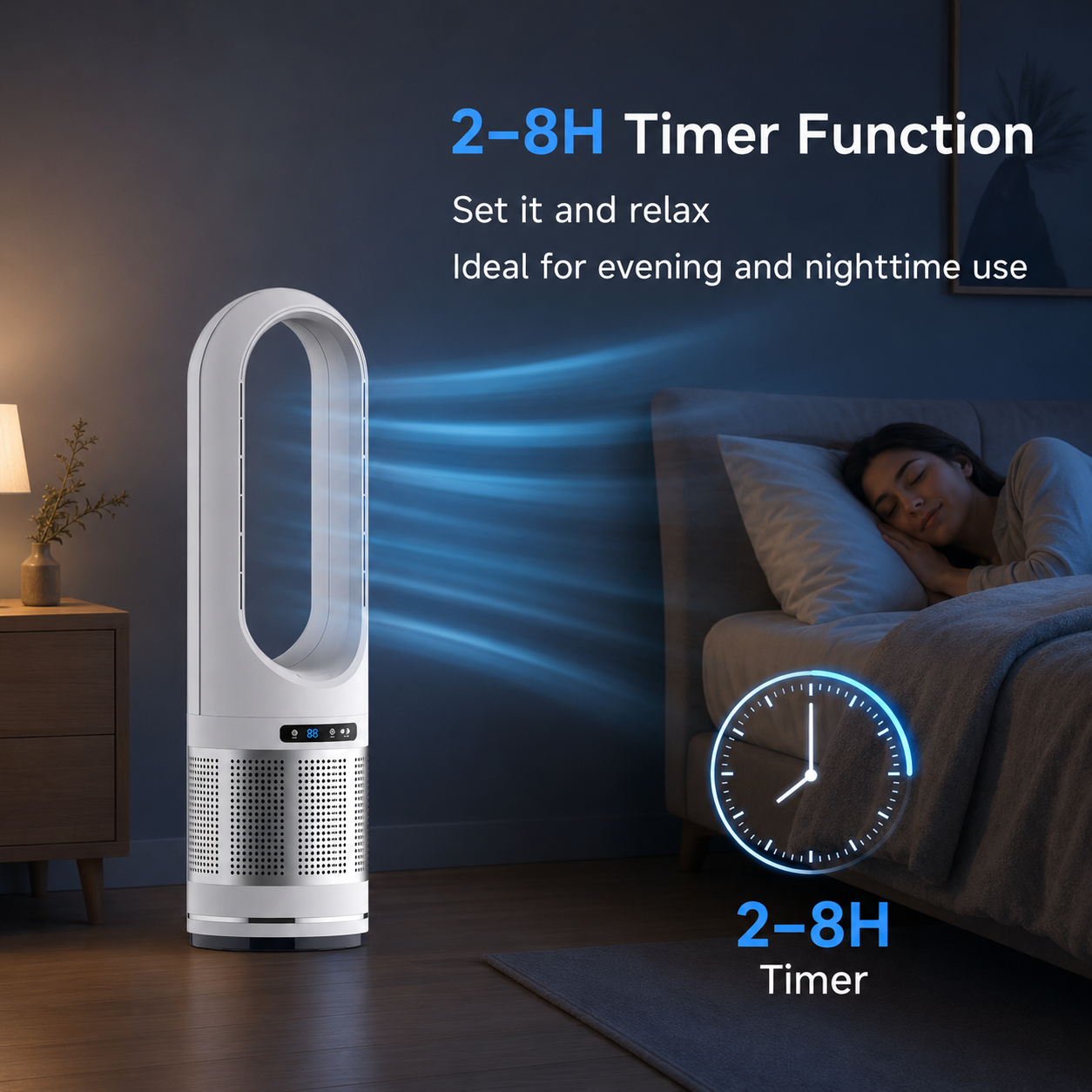 CARE - Bladeless Tower Fan