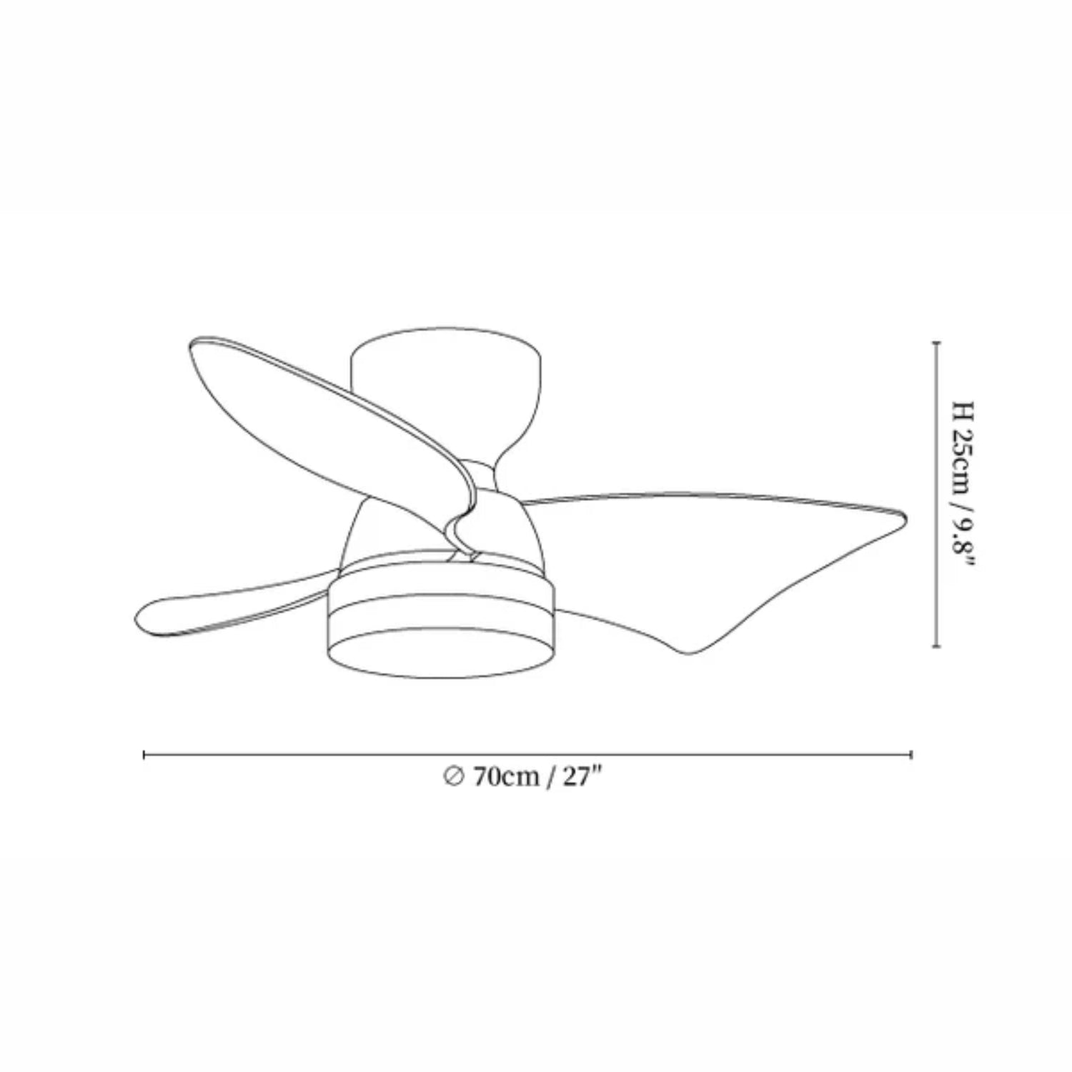 Toralay Ceiling Fan Light