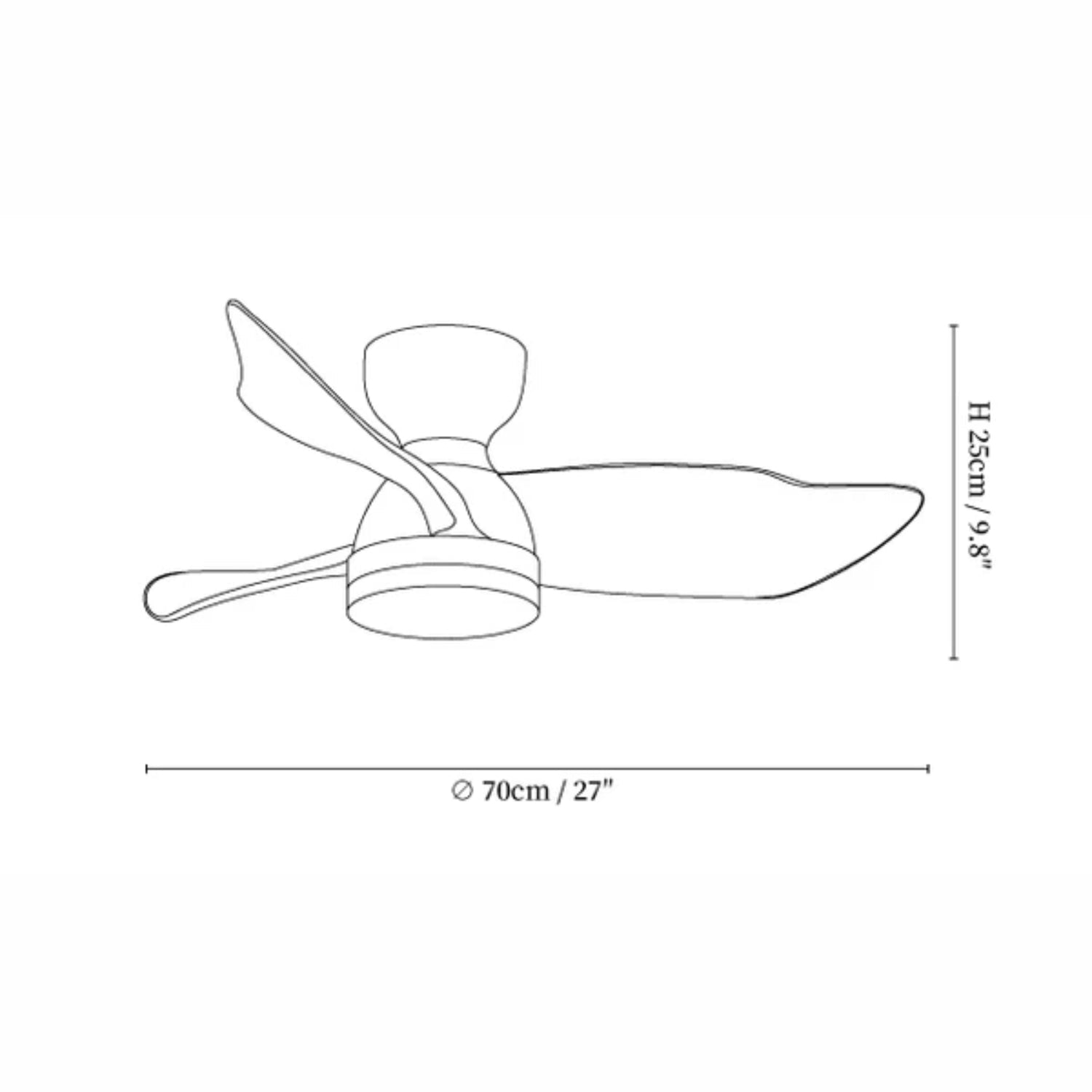 Toralay Ceiling Fan Light