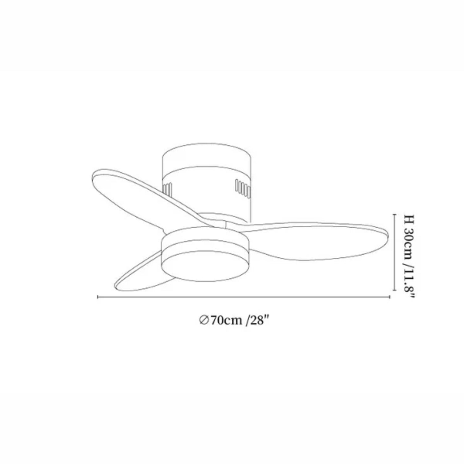 Viroayan Ceiling Fan Light