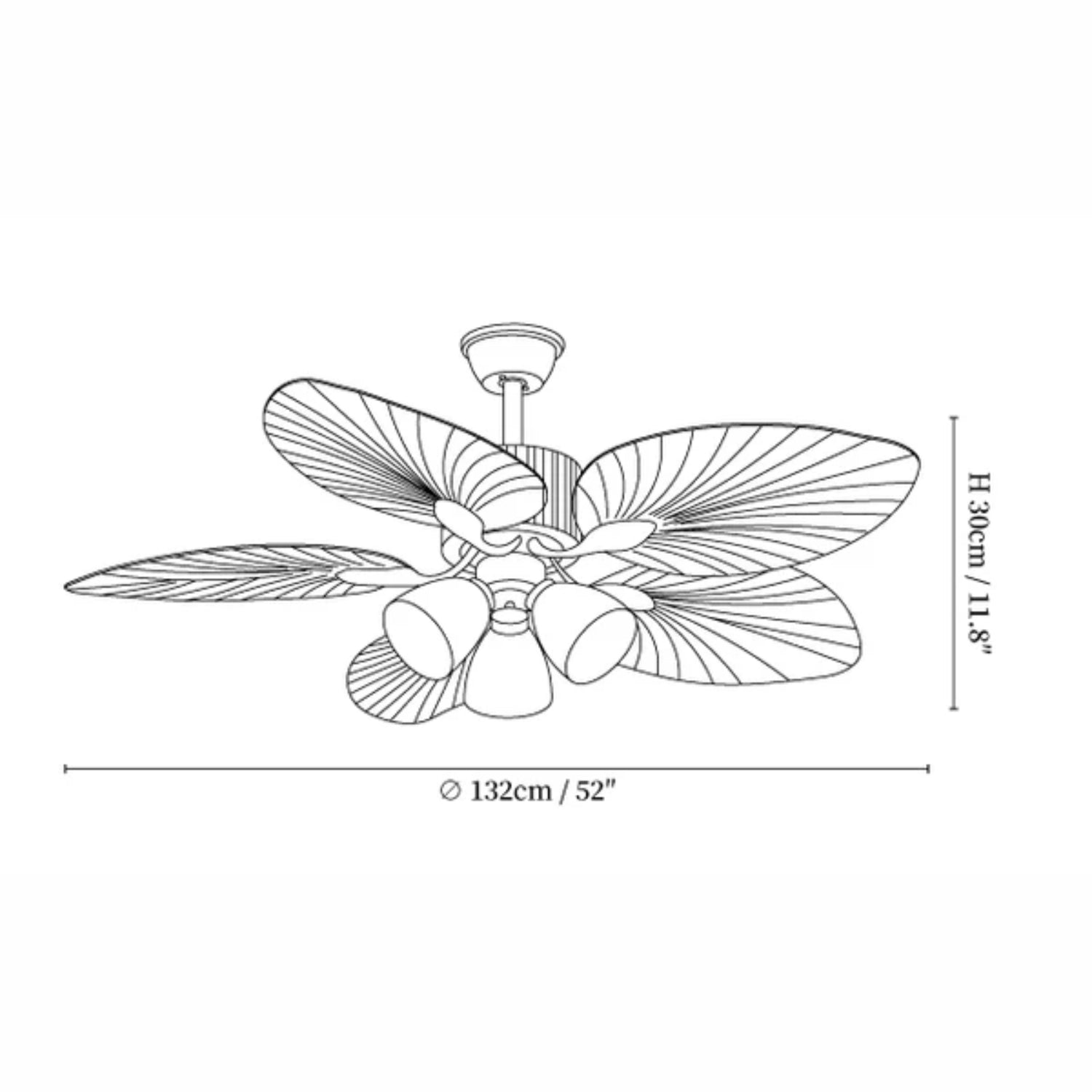 Jorlyn Ceiling Fan Light