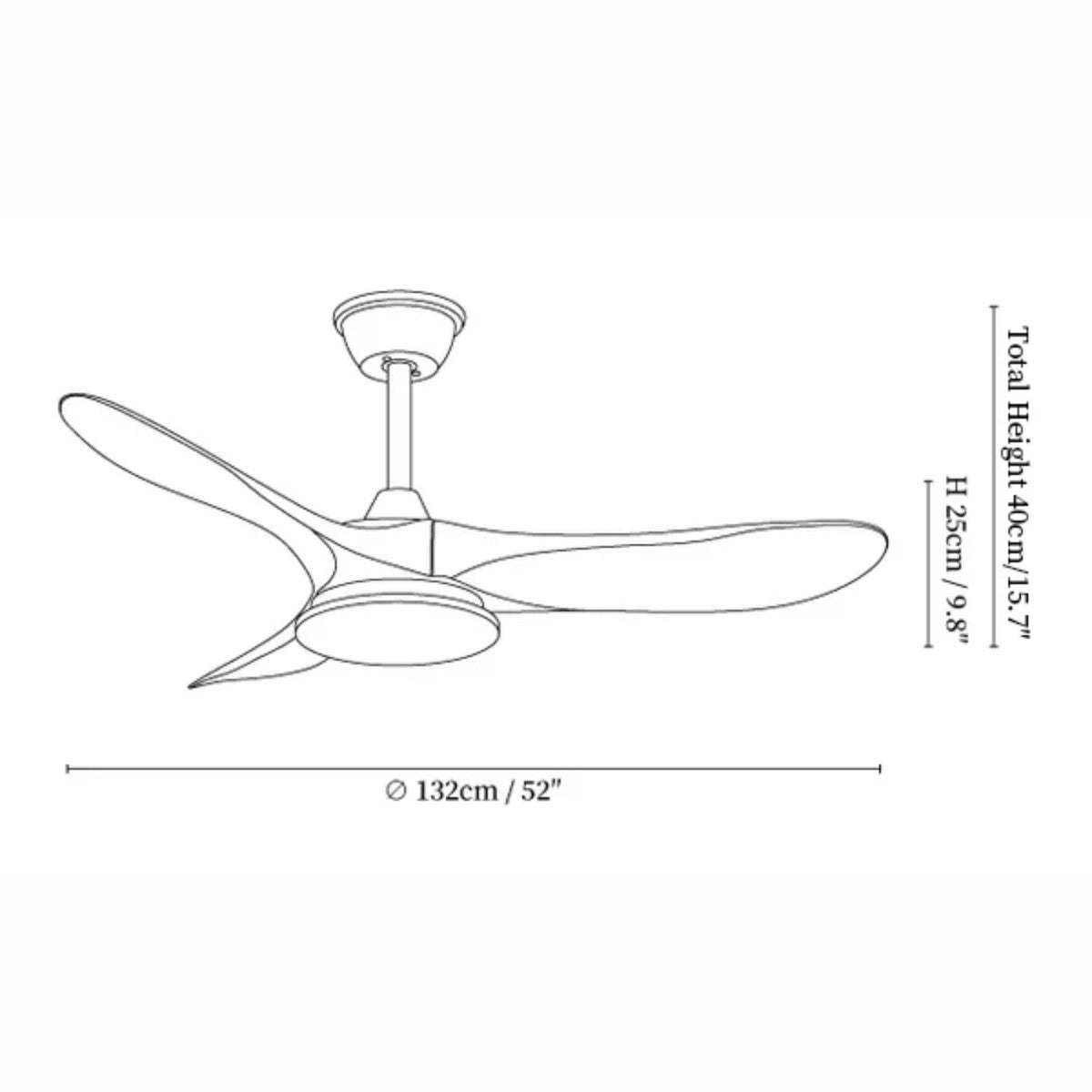 Orenlynko Ceiling Fan Light