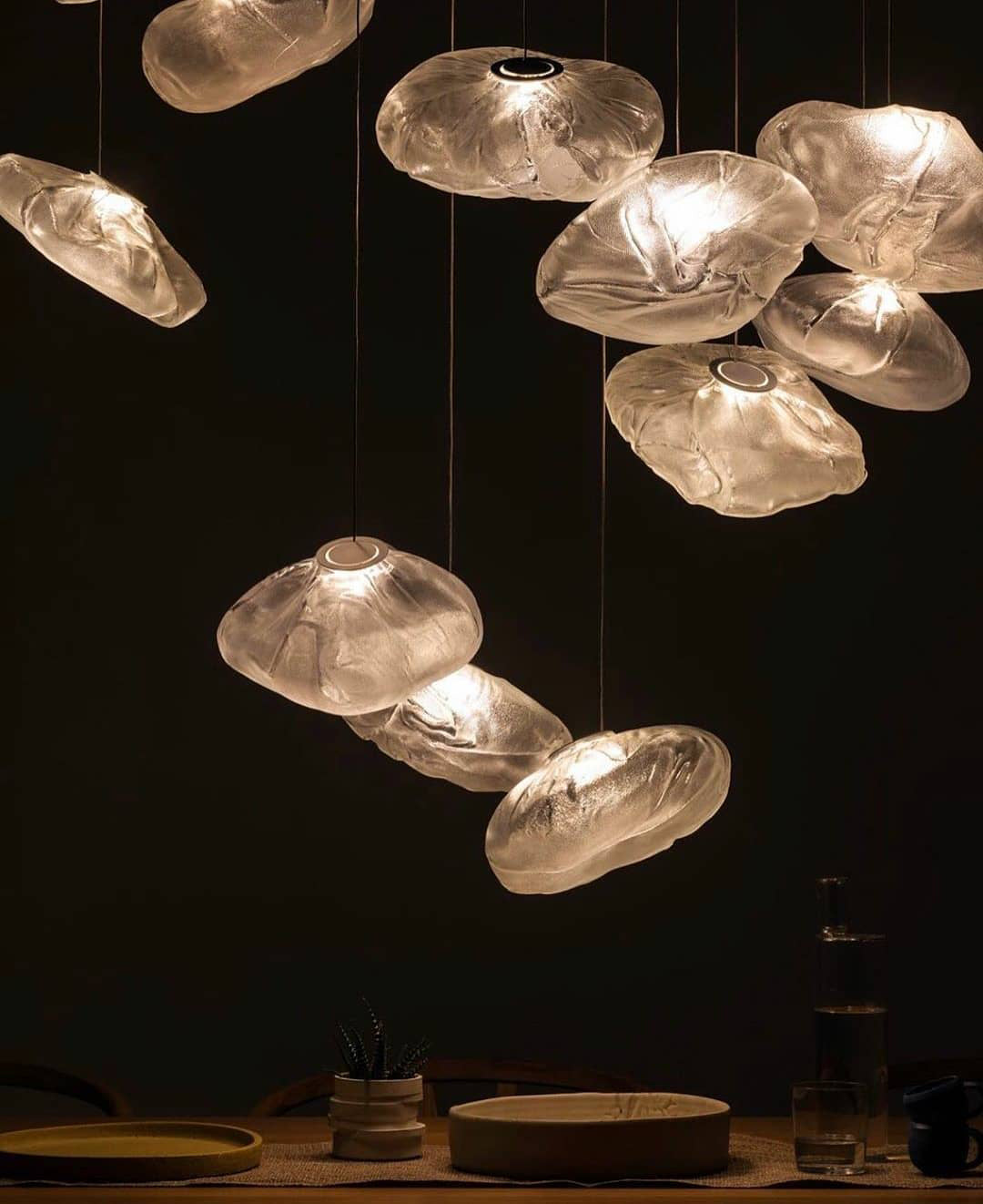 Dekorfine Random 73 Glass Pendant Light — Detail View 44