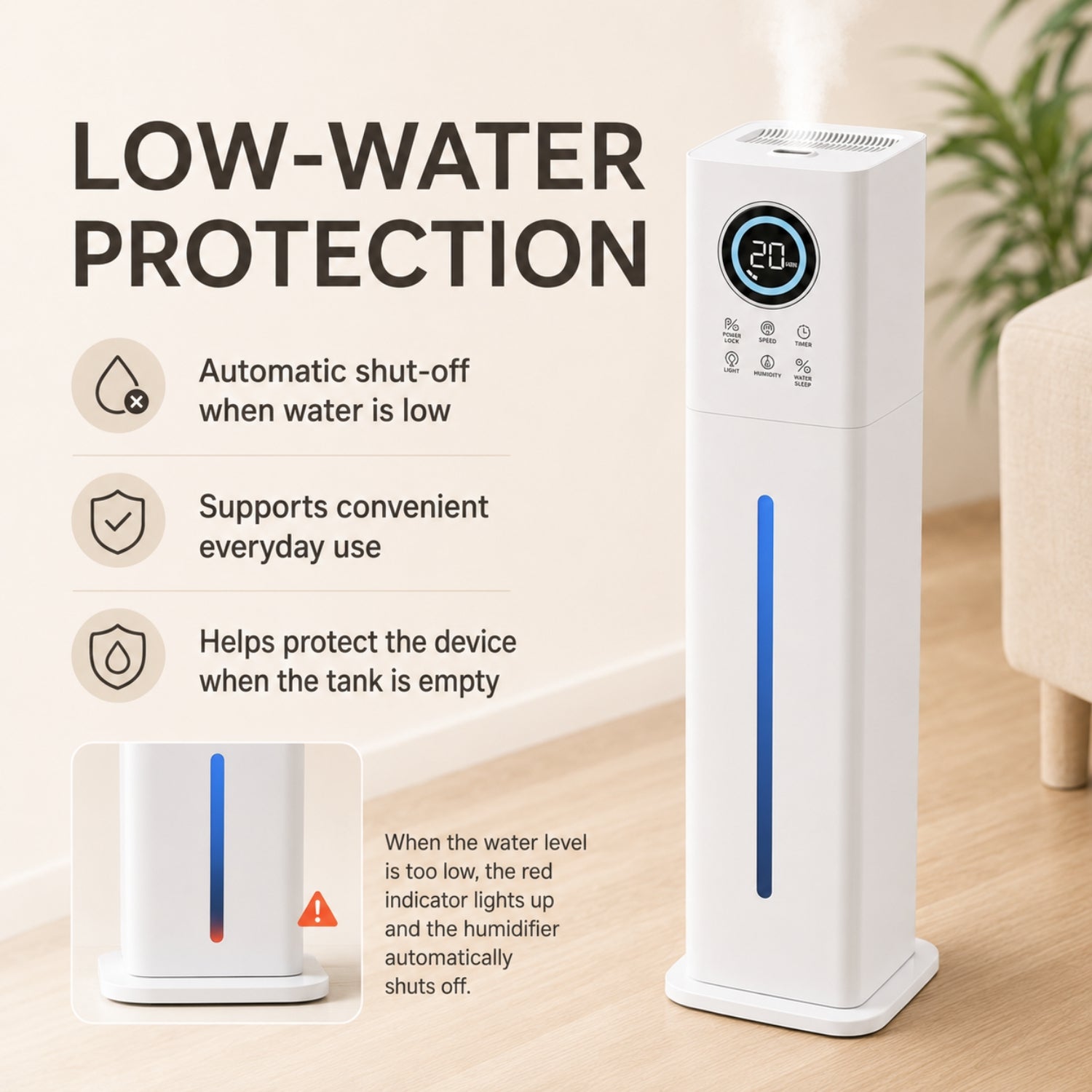 AROA - Column Humidifier