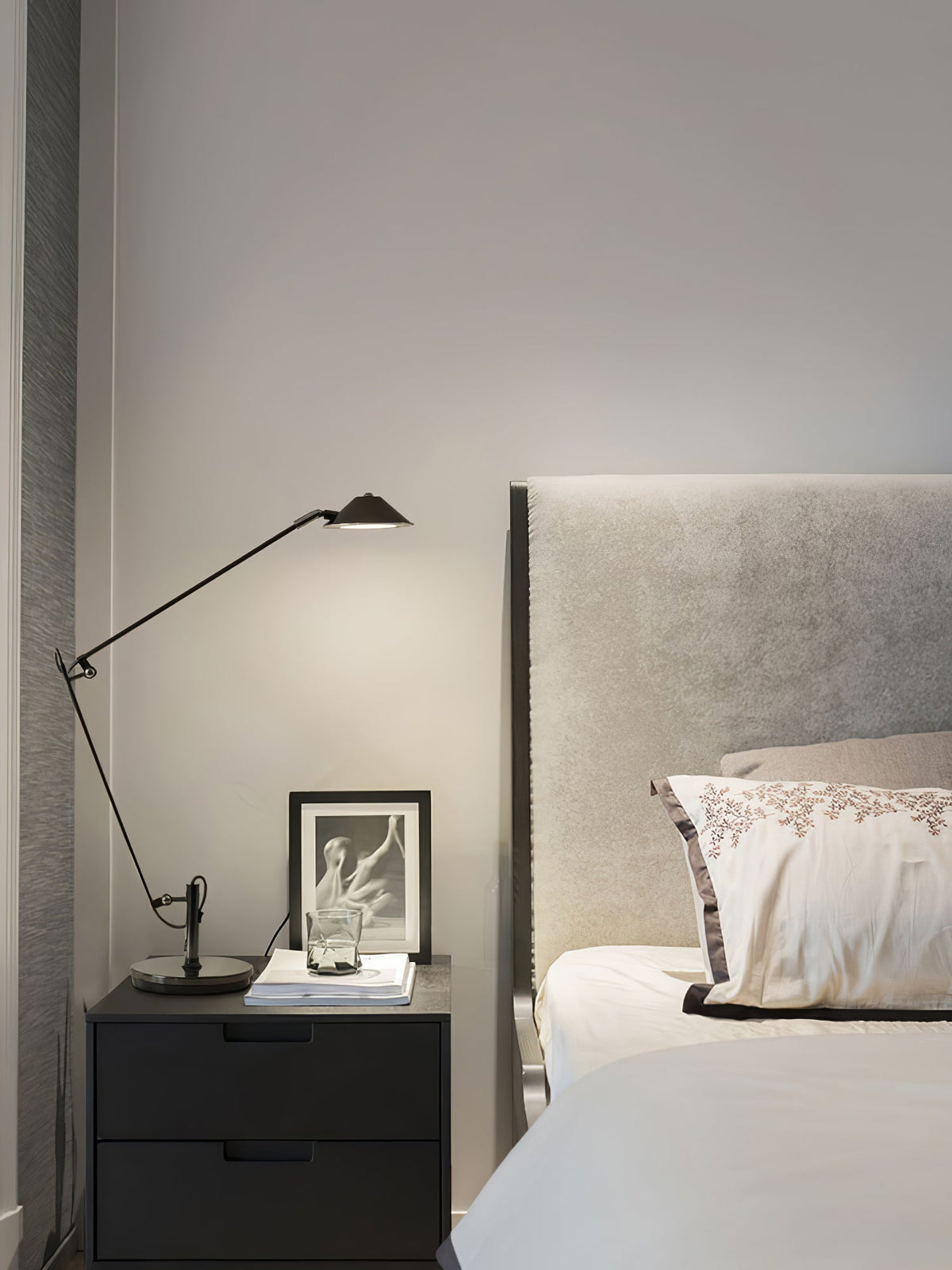 Adjustable Black Office Task Lamp – detail 20