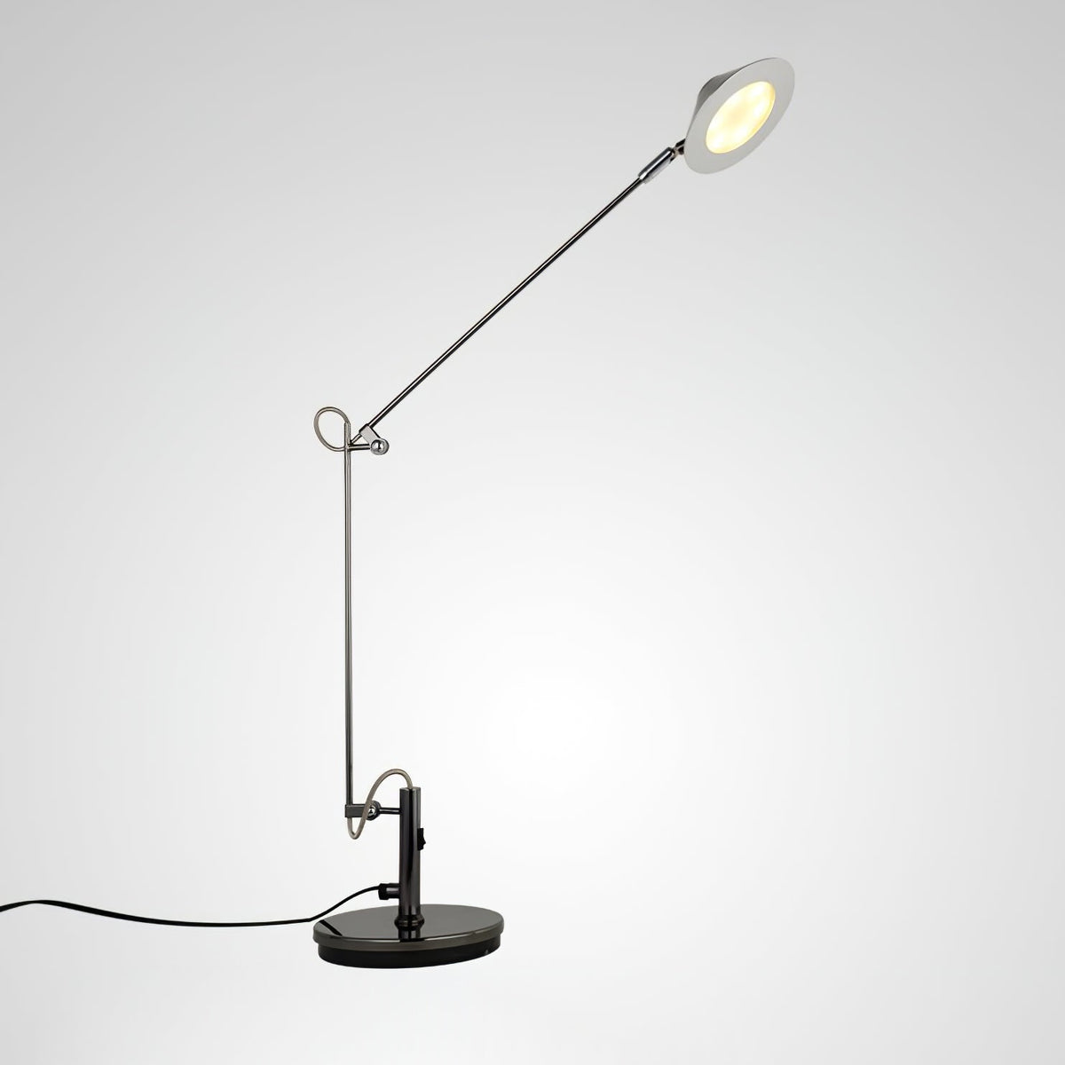 Adjustable Black Office Task Lamp – detail 12