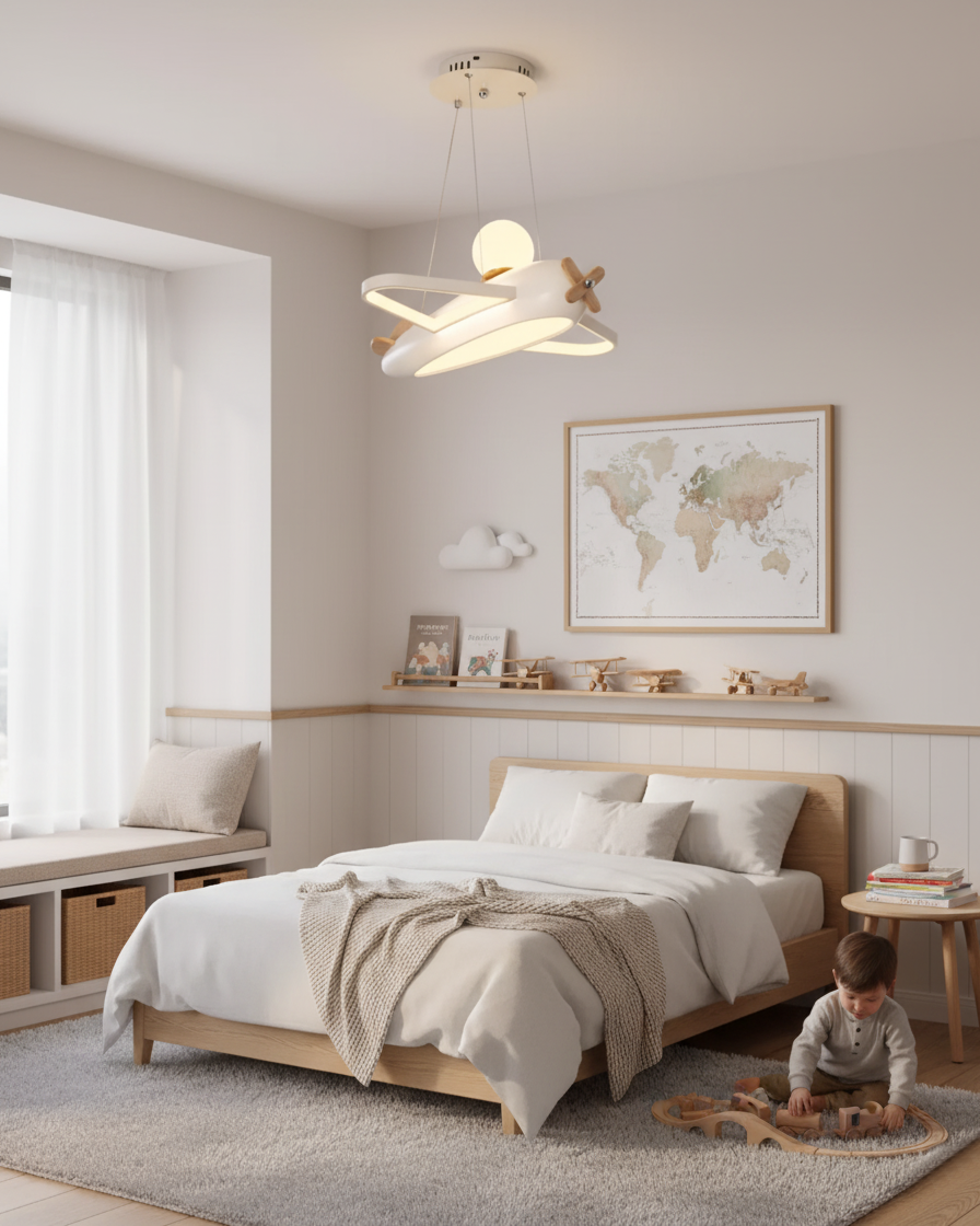 Emlo Airplane Pendant Light