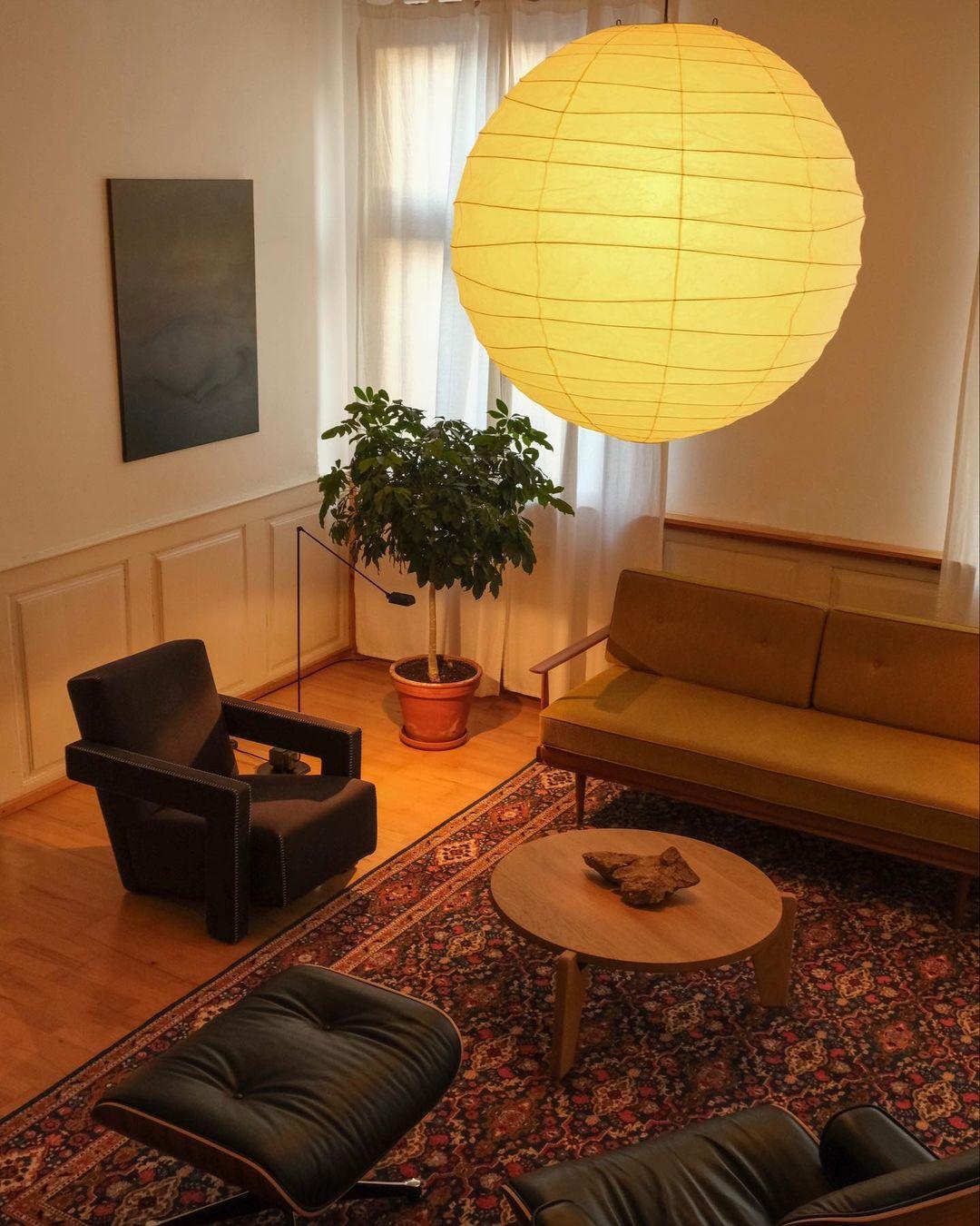 Fennonia Washi Paper Pendant Light