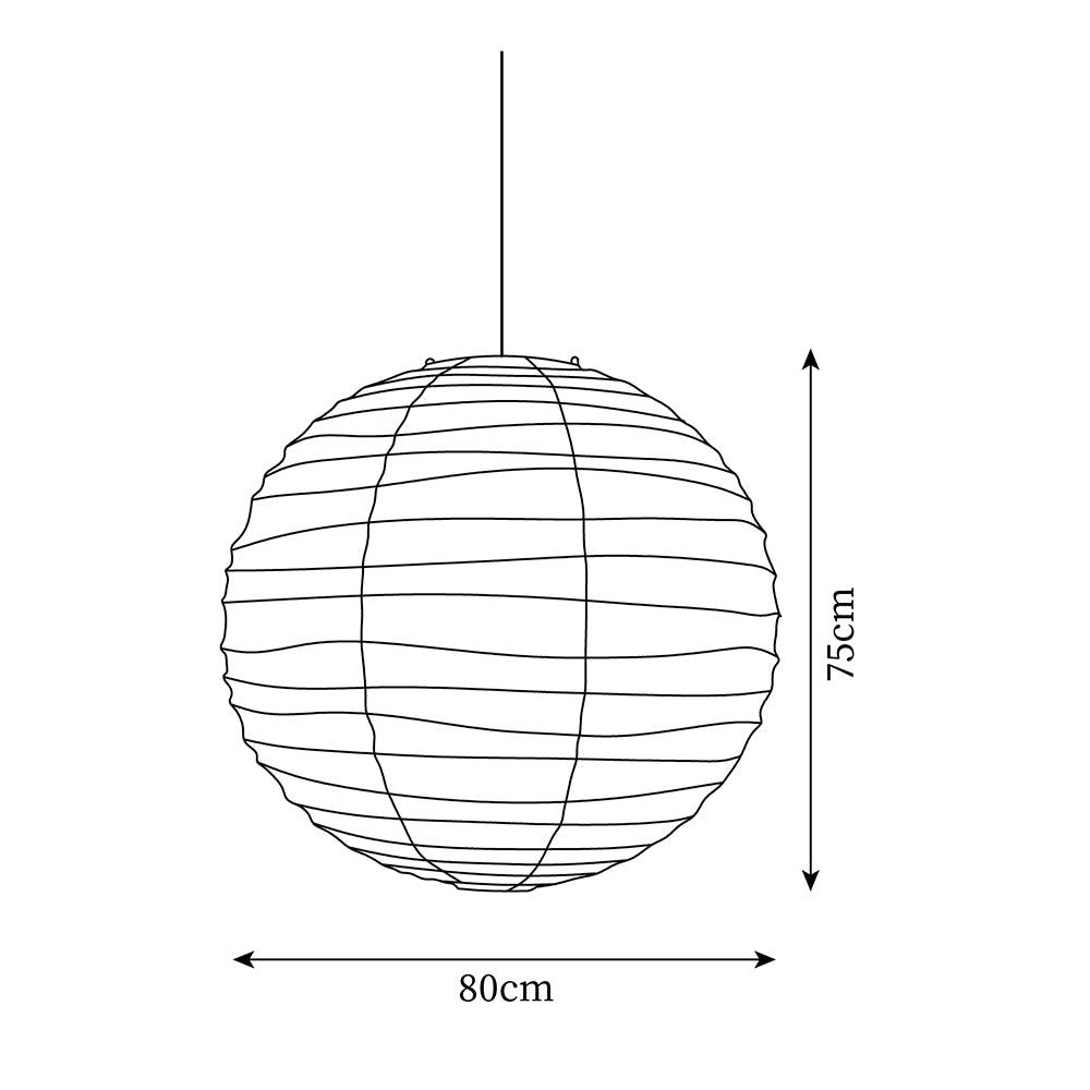 Fennonia Washi Paper Pendant Light
