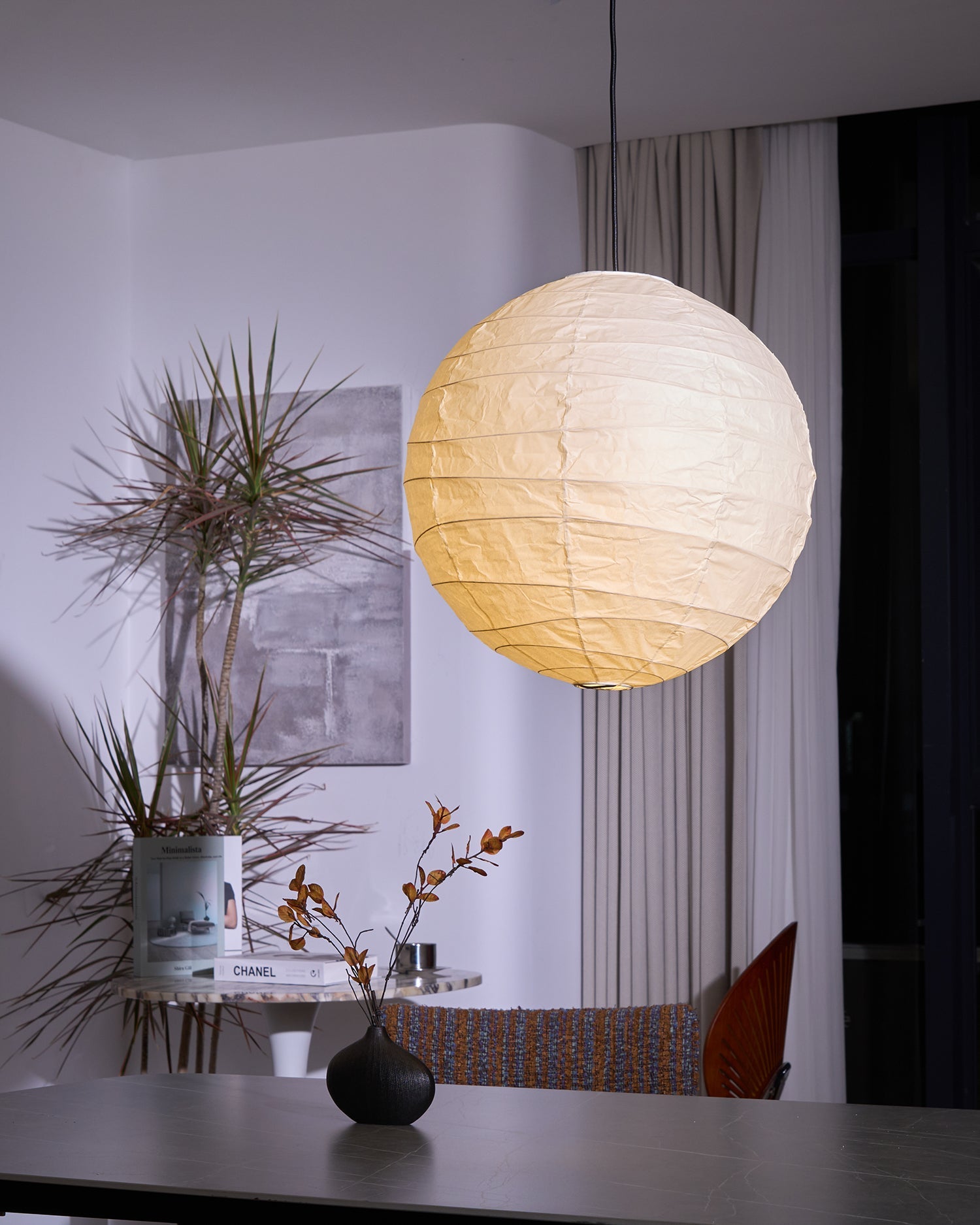 Fennonia Washi Paper Pendant Light