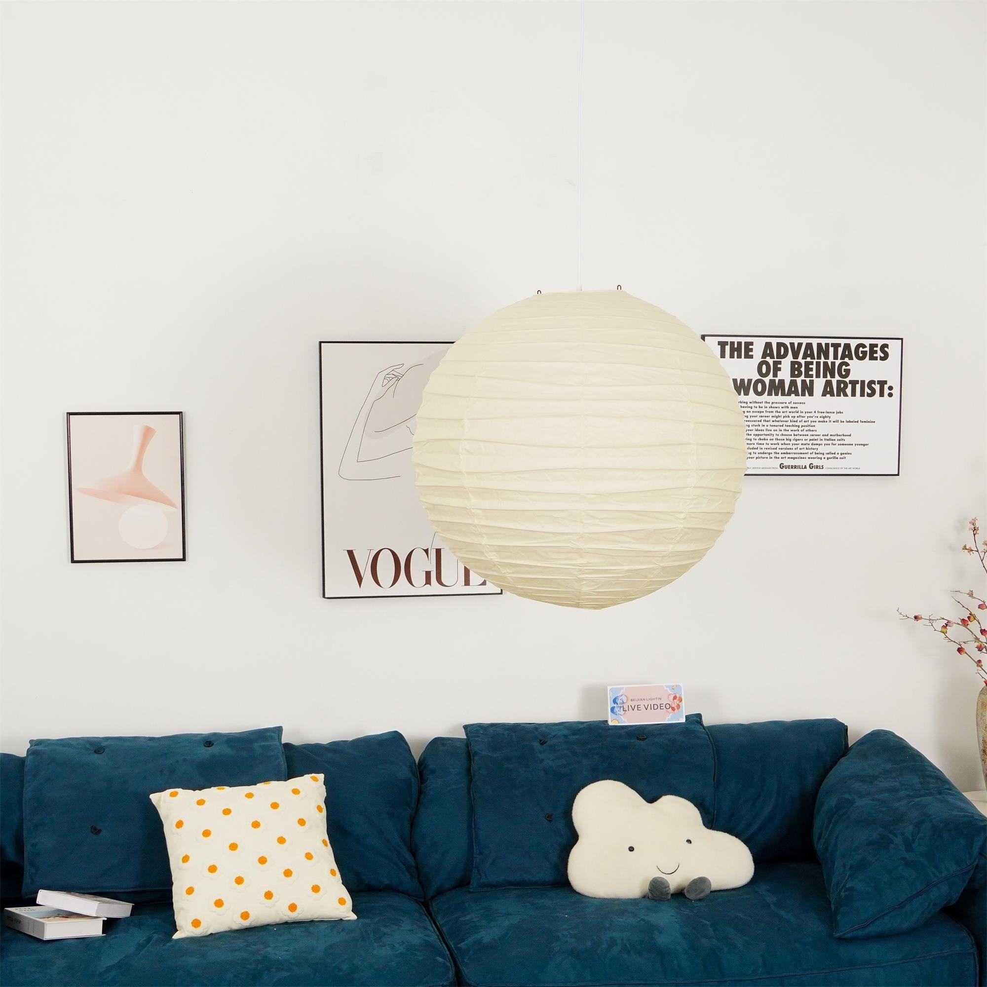 Fennonia Washi Paper Pendant Light