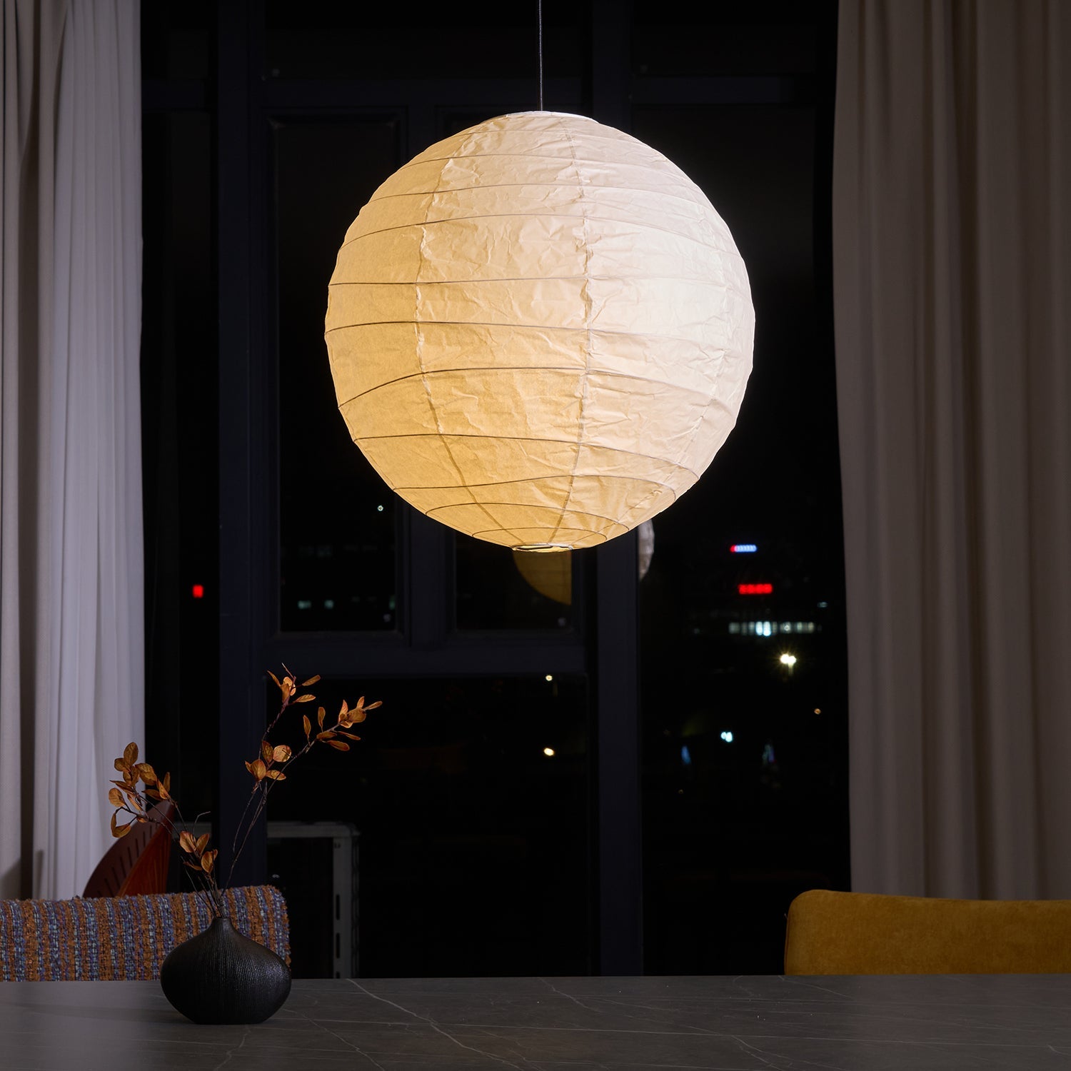 Fennonia Washi Paper Pendant Light