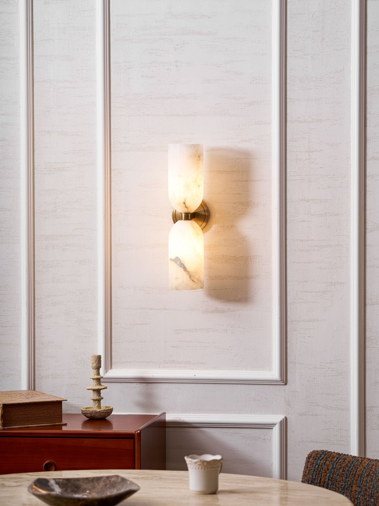 Liova Alabaster Wall Light