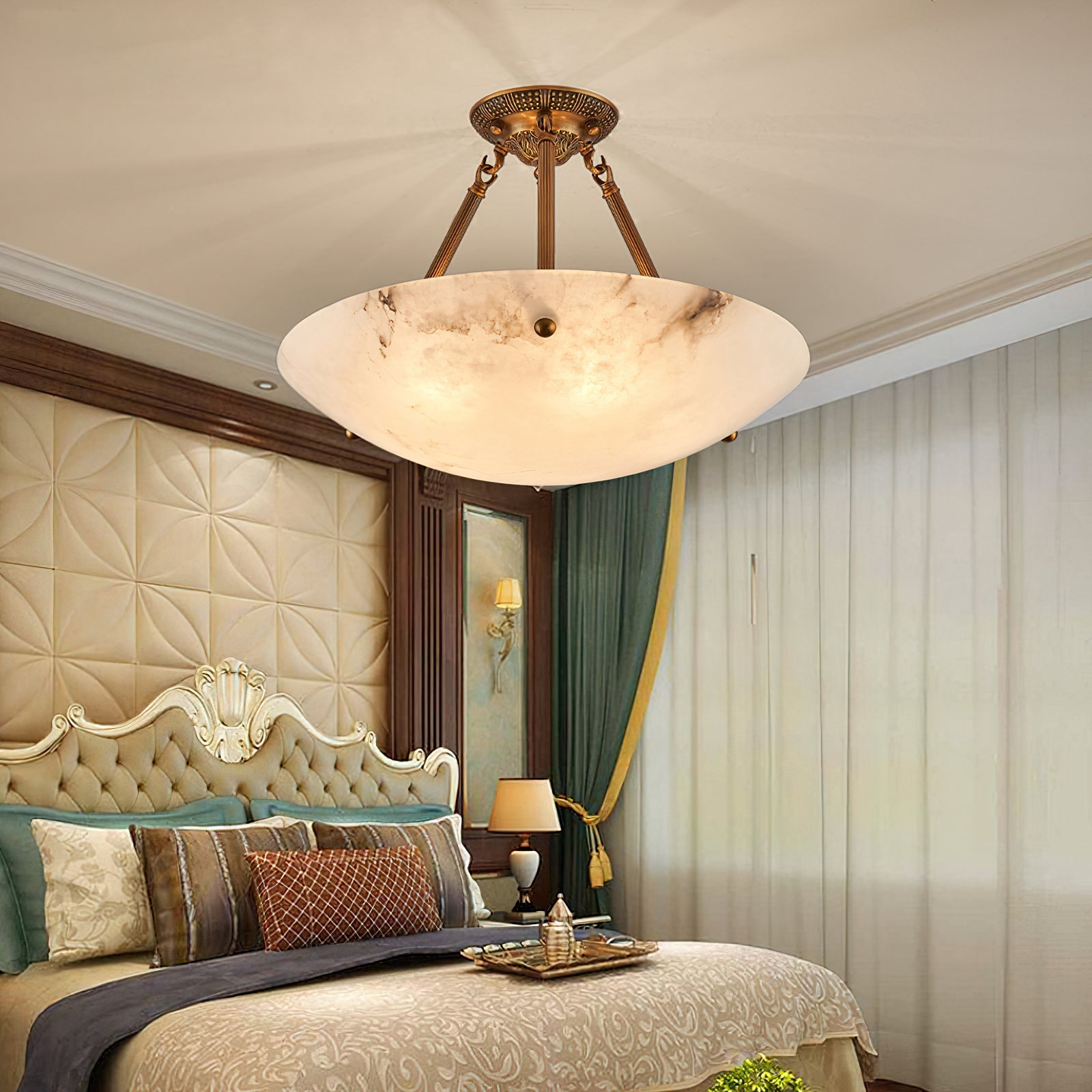 Okedan Bowl Ceiling Light