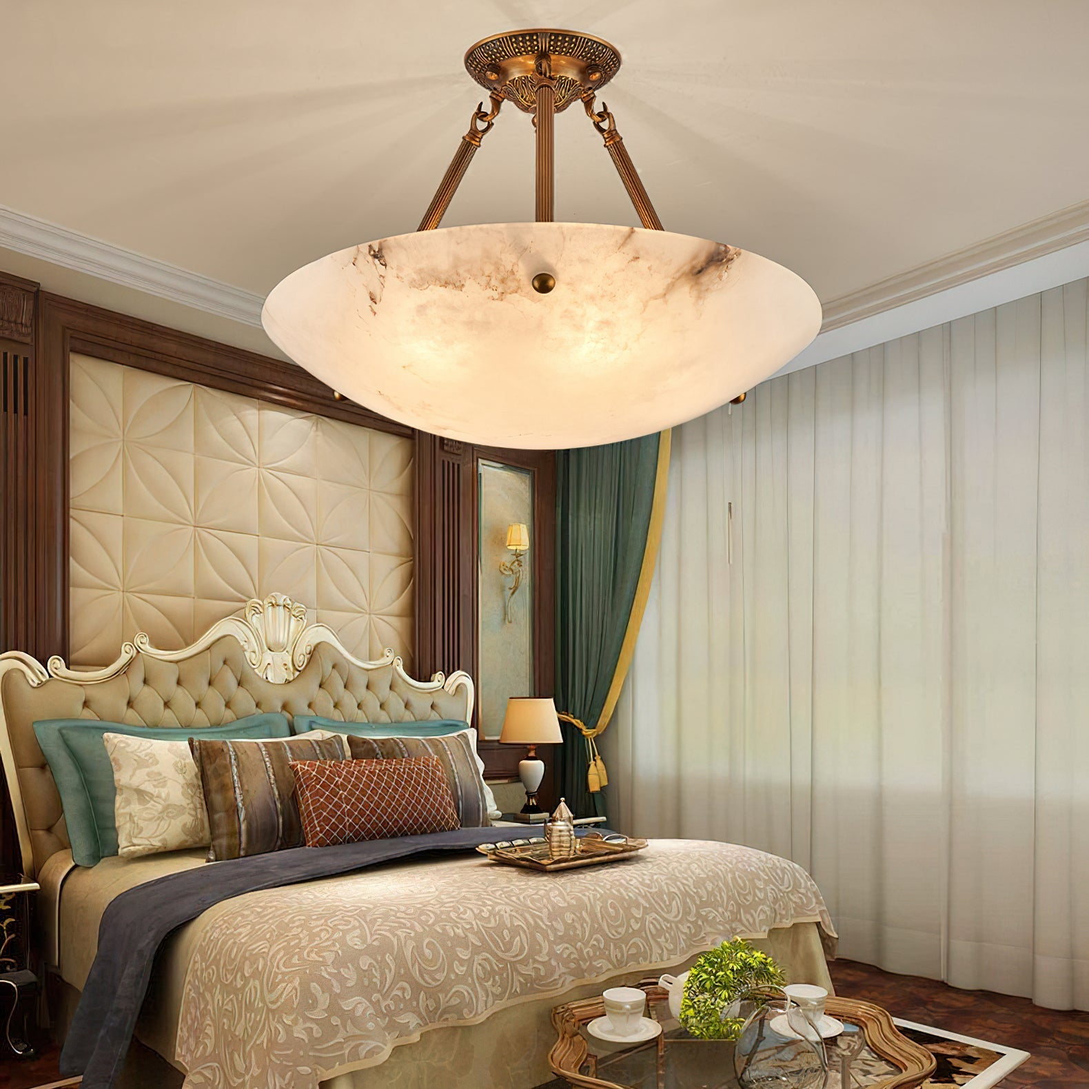 Okedan Bowl Ceiling Light