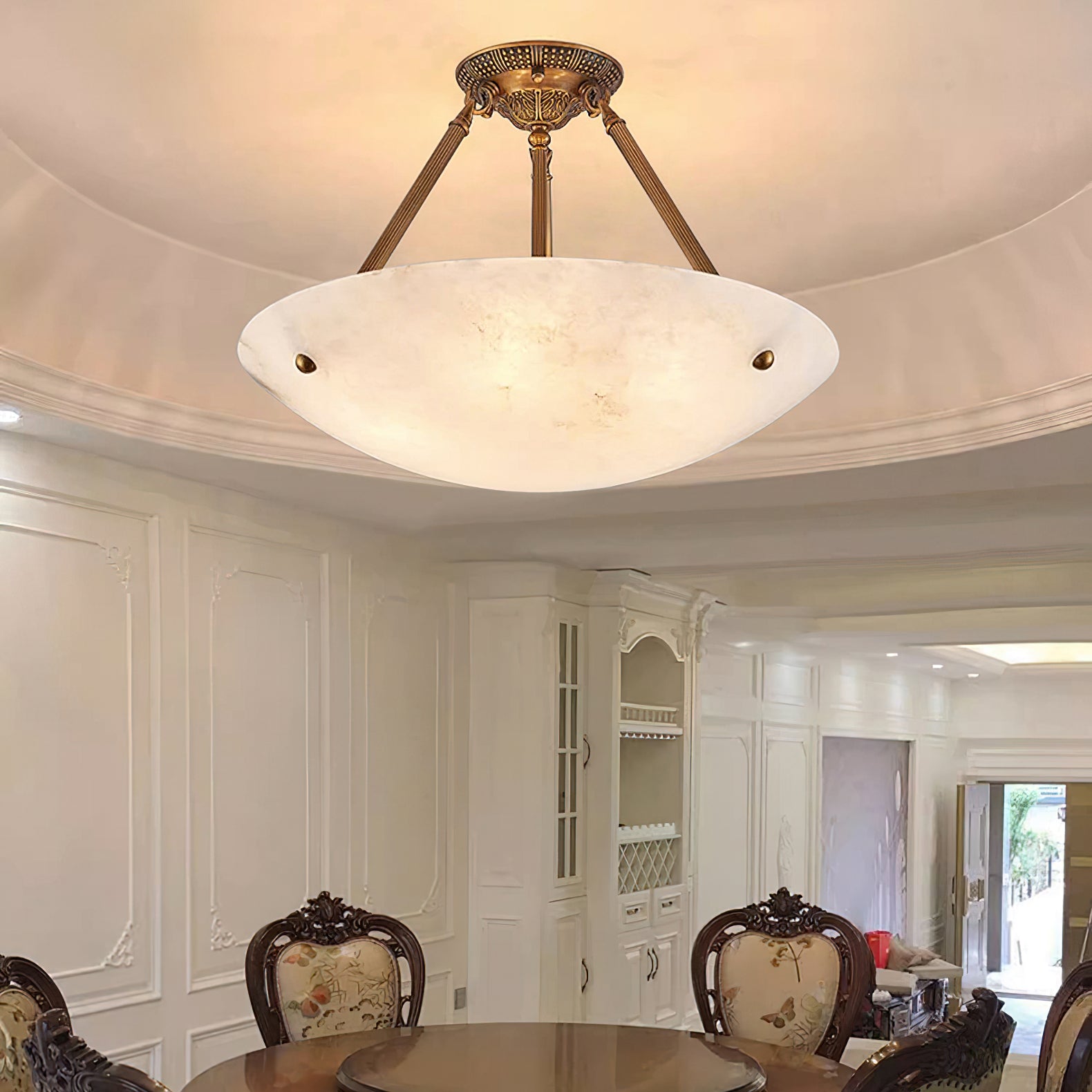 Okedan Bowl Ceiling Light