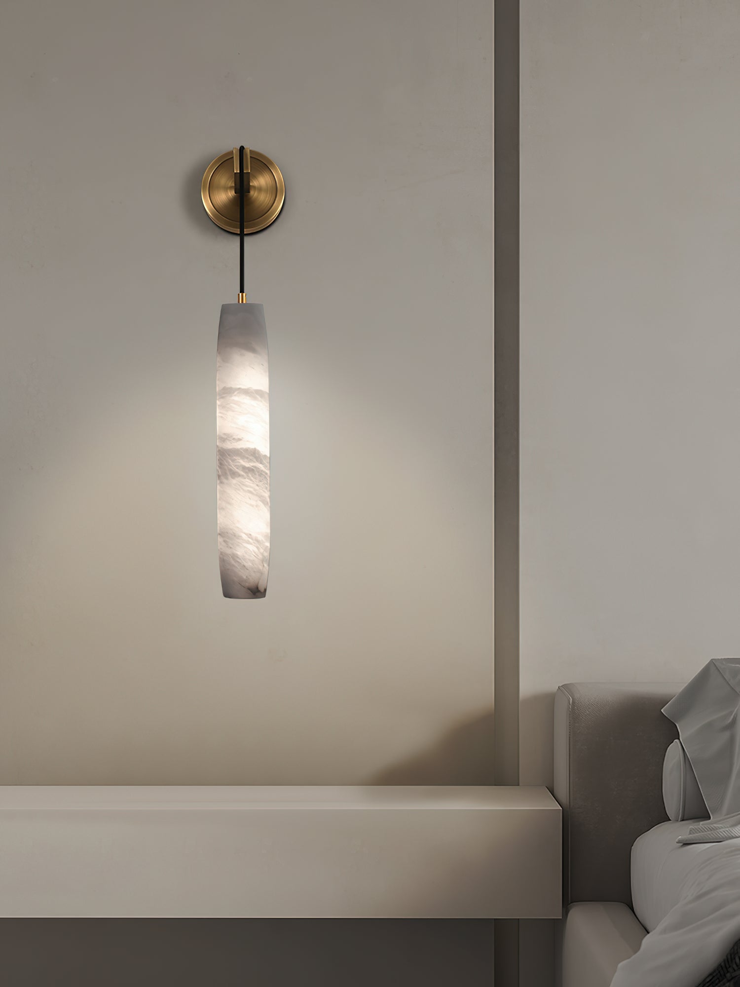 Cayum Alabaster Wall Light
