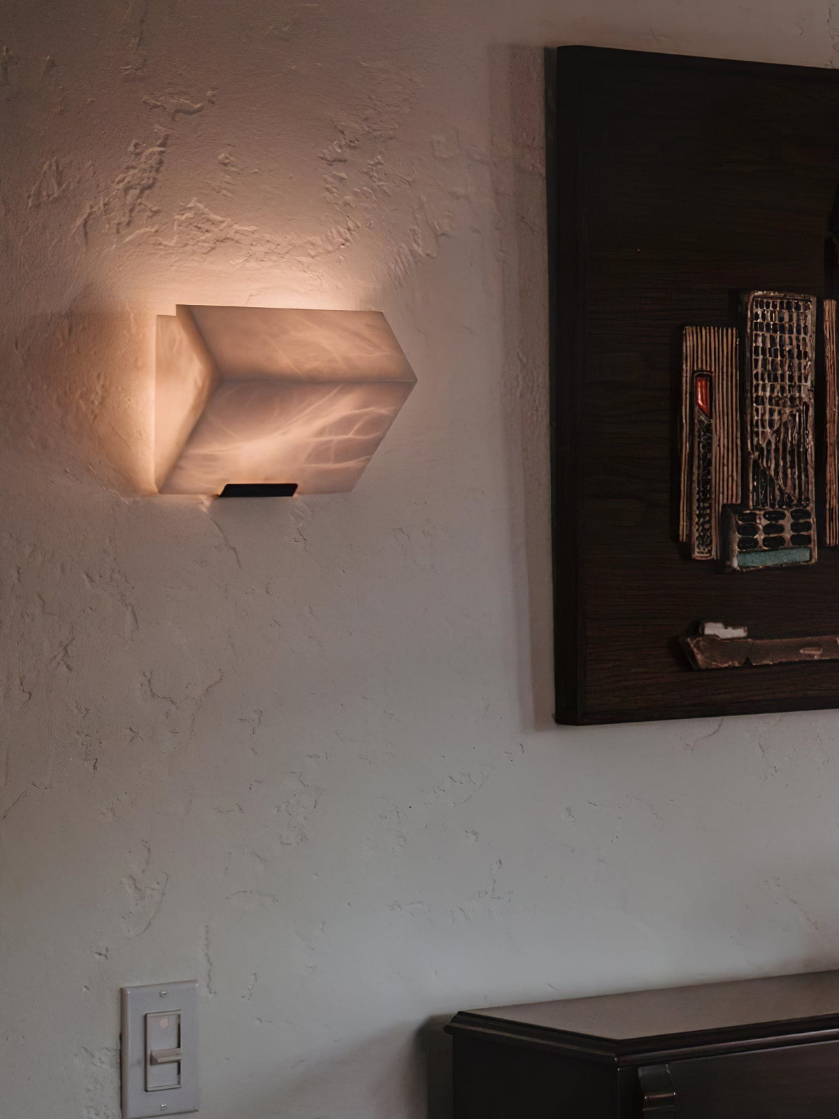 Alabaster Staircase Wall Lamp – detail 26