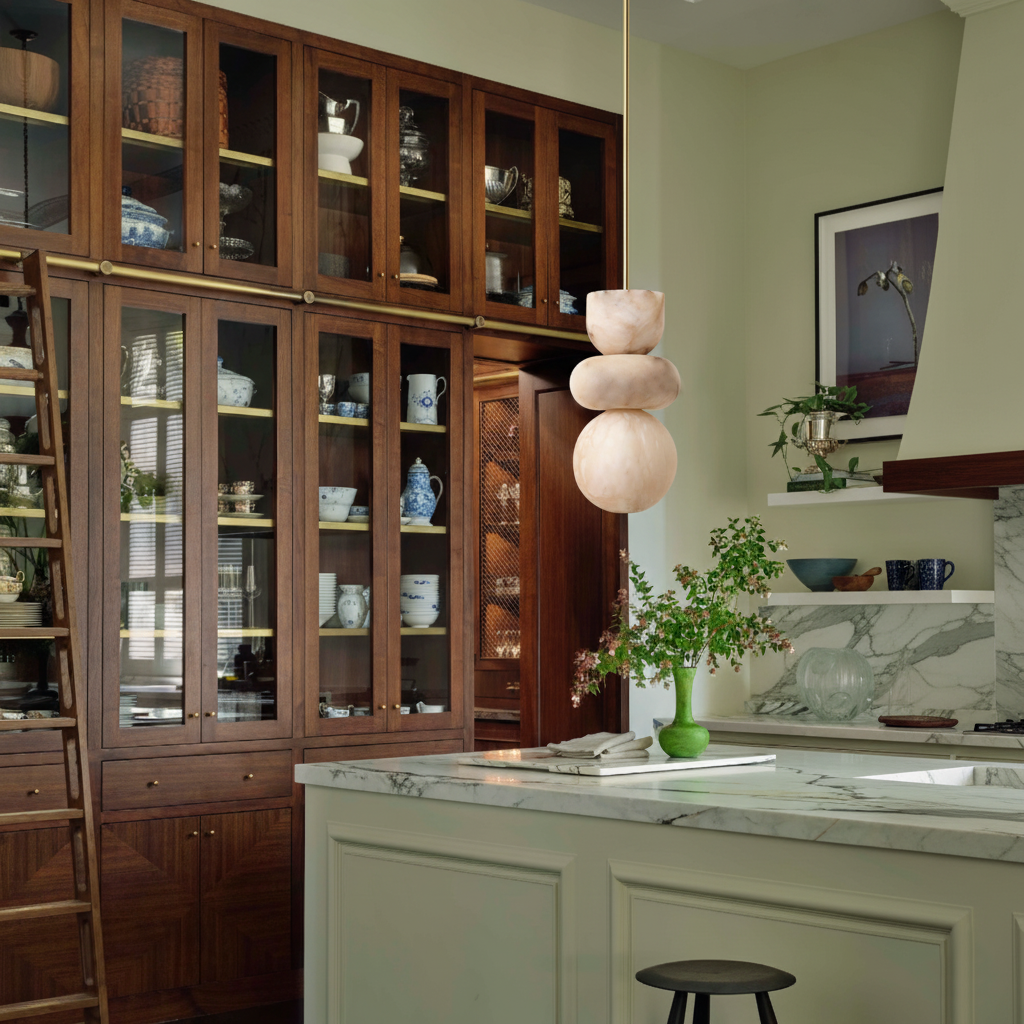 Reefis Alabaster Pendant Light