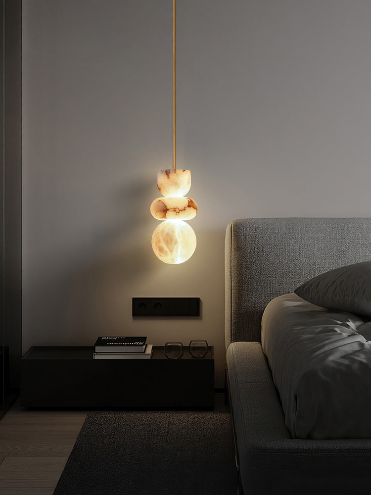 Reefis Alabaster Pendant Light