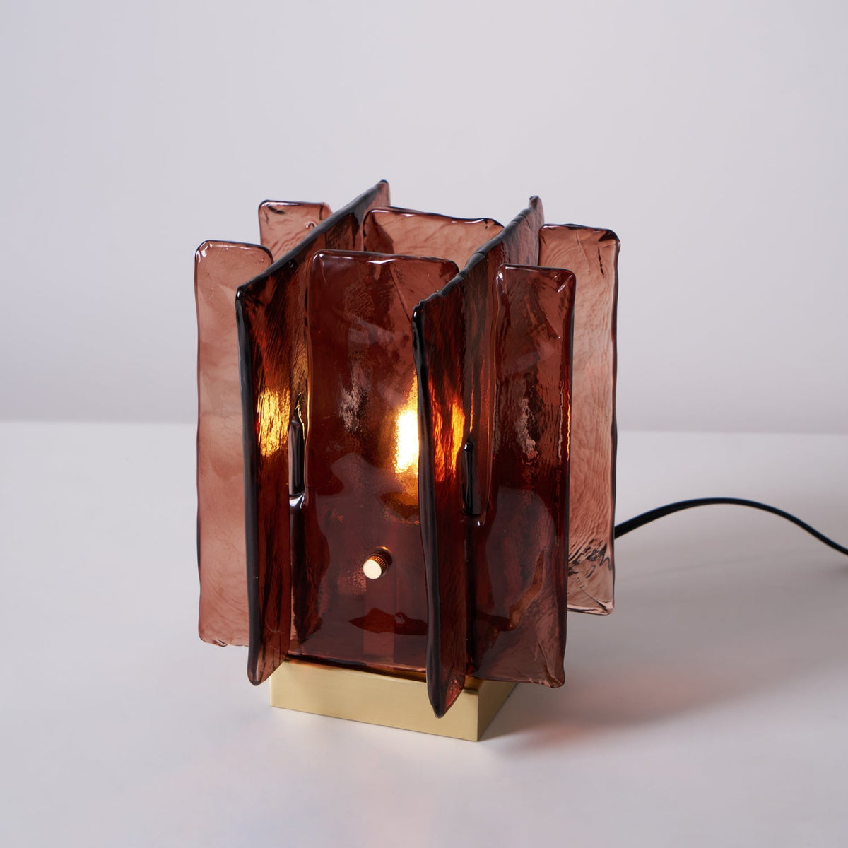 Amber Building Block Table Lamp – detail 12