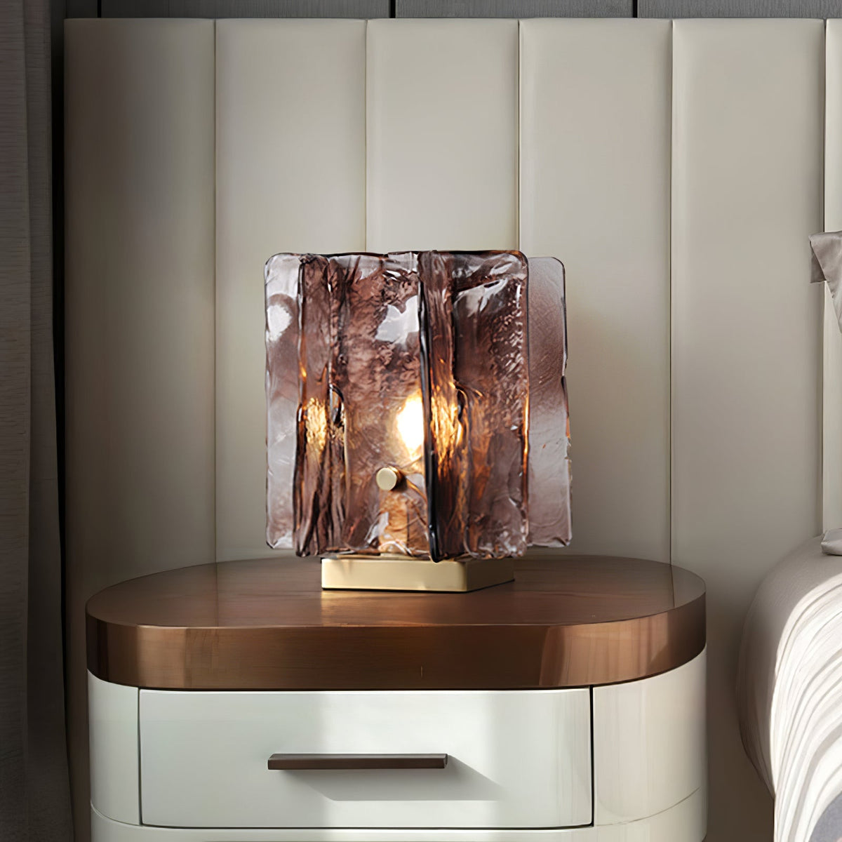 Amber Building Block Table Lamp – detail 39