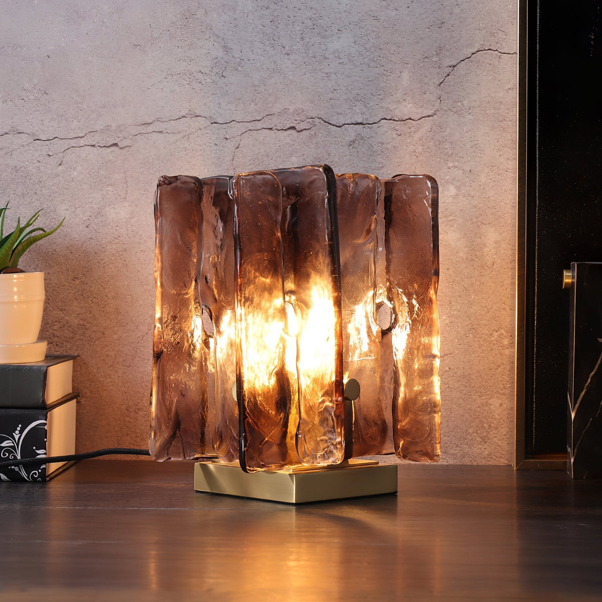 Amber Building Block Table Lamp – detail 28