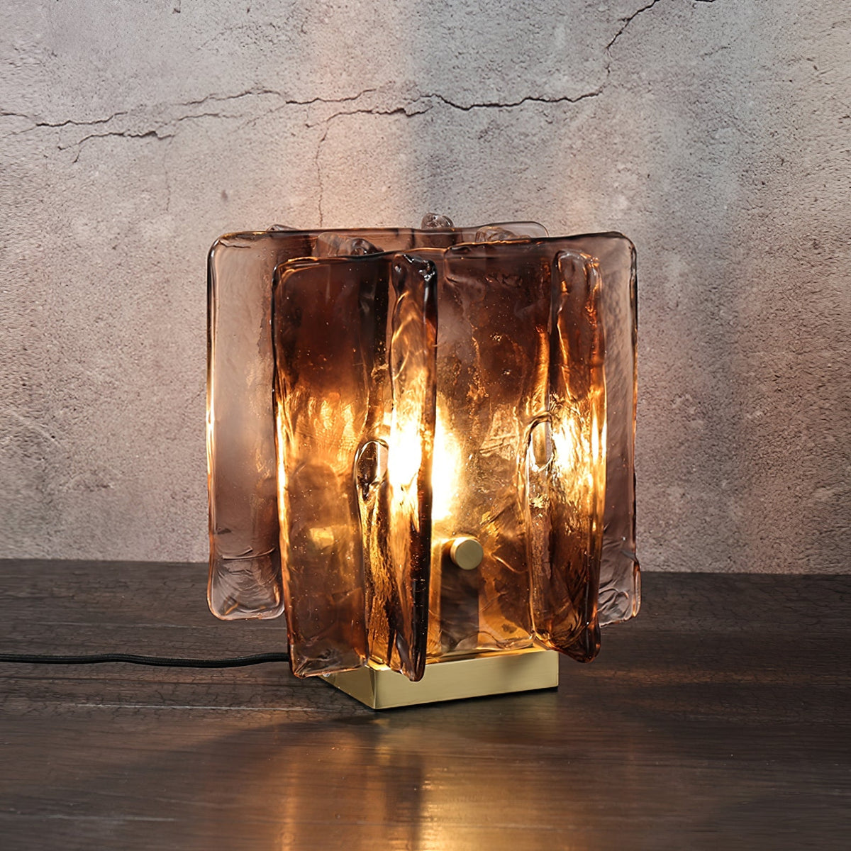 Amber Building Block Table Lamp – detail 40