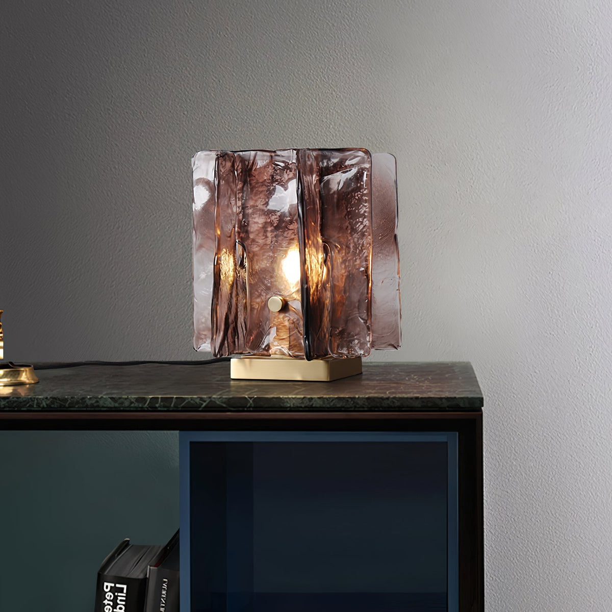 Amber Building Block Table Lamp - Vakkerlight