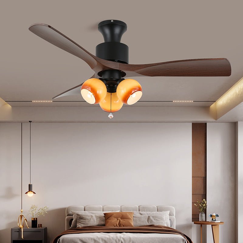 Evora Vintage Ceiling Fan Light