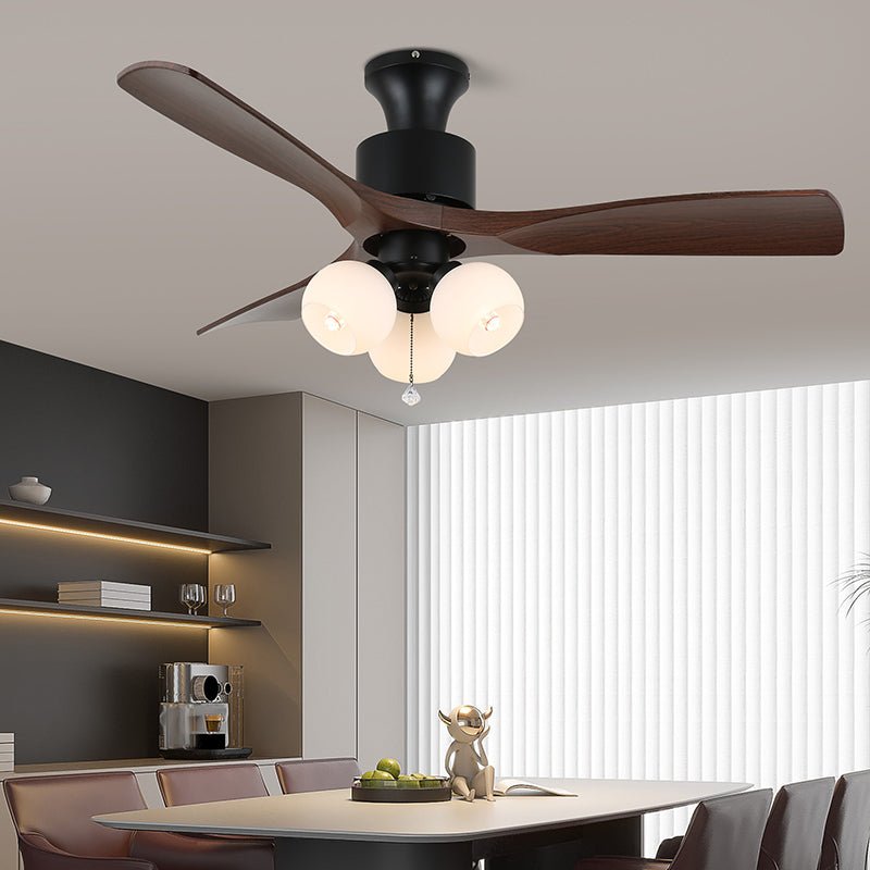 Evora Vintage Ceiling Fan Light