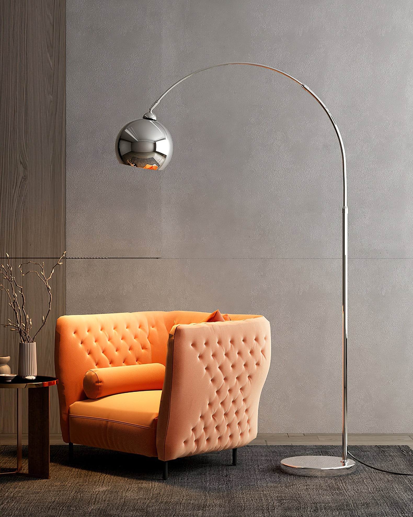 Paxvenay Modern Floor Lamp