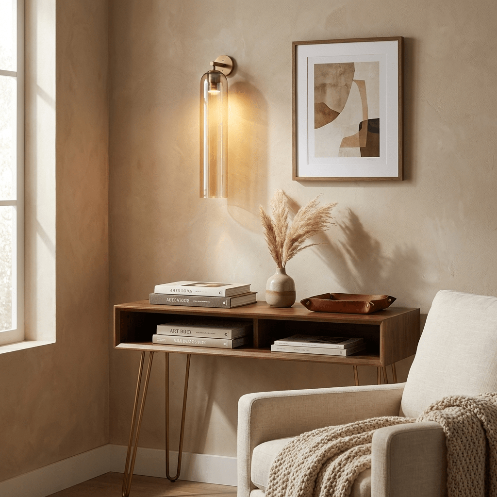 Larkar Tube Wall Light