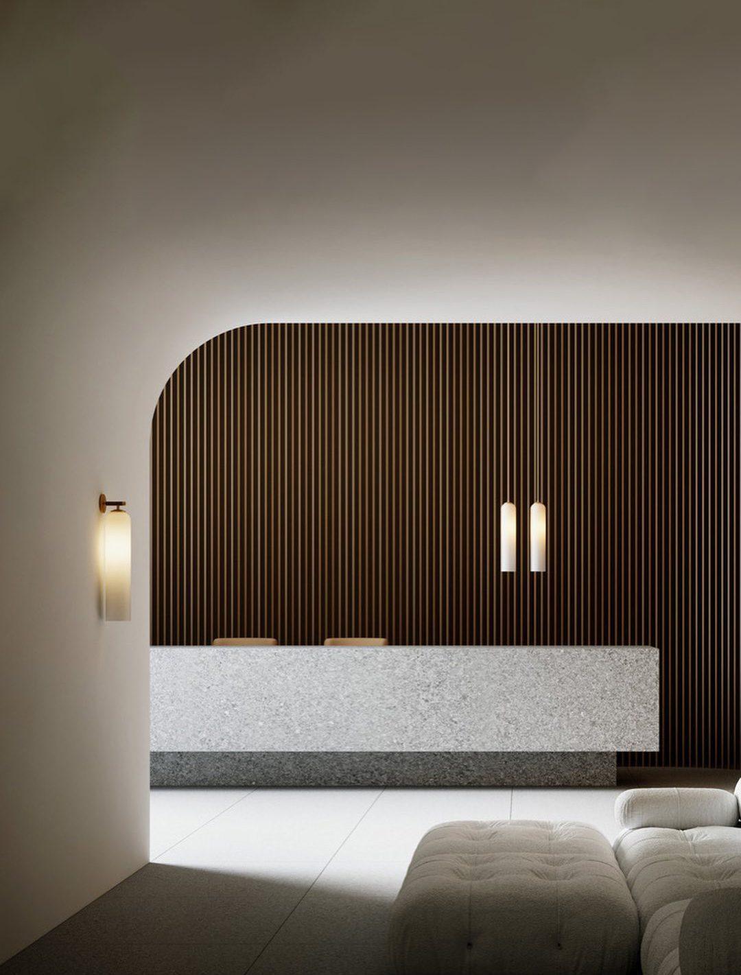 Larkar Tube Wall Light