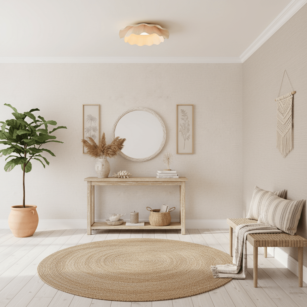 Arwen Fabric Wave Ceiling Lamp – detail 8