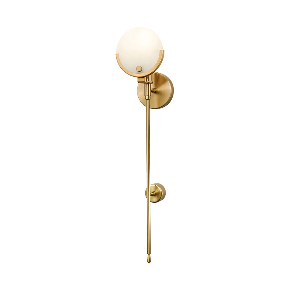 Ava Alabaster Brass Wall Lamp – detail 20