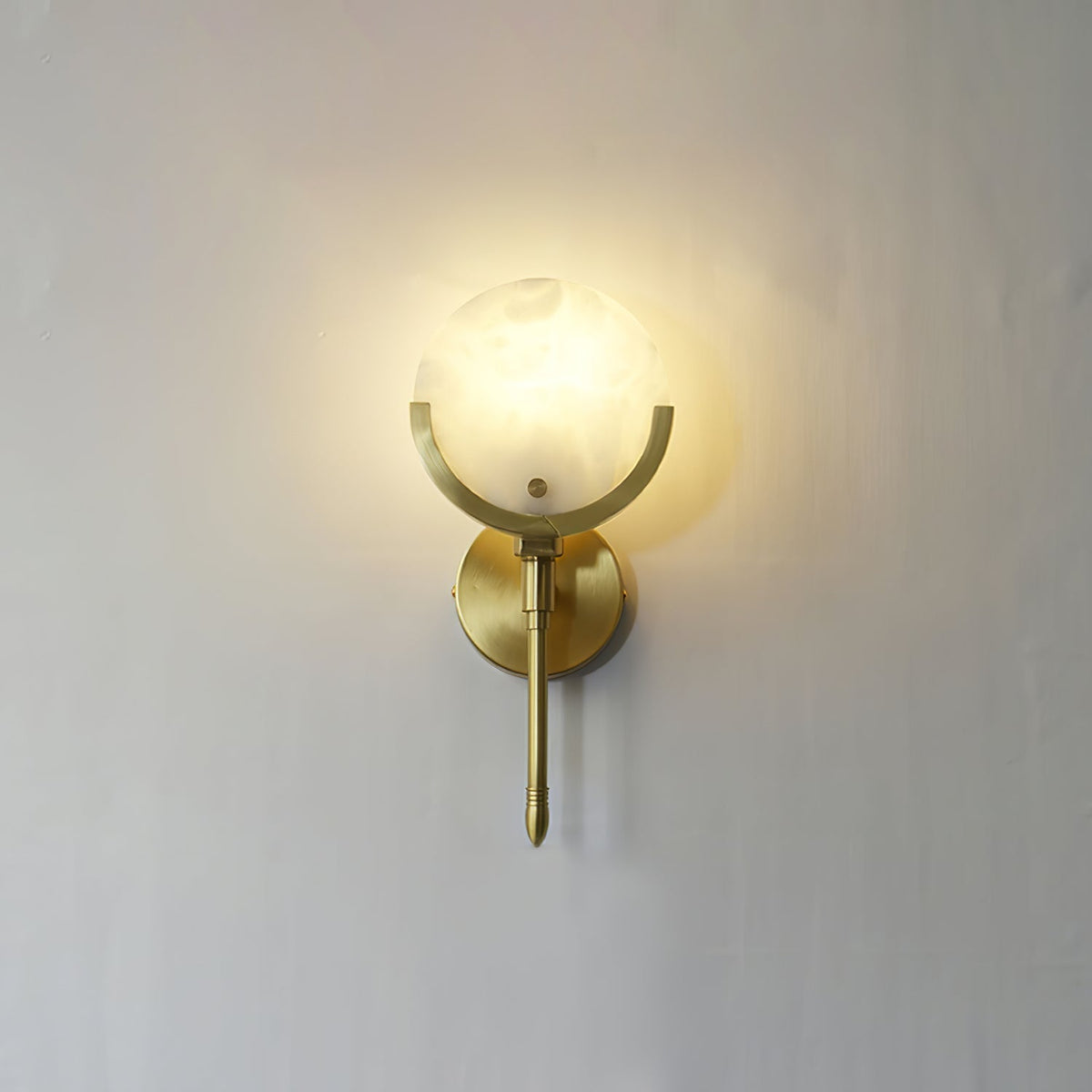 Ava Alabaster Brass Wall Lamp – detail 22