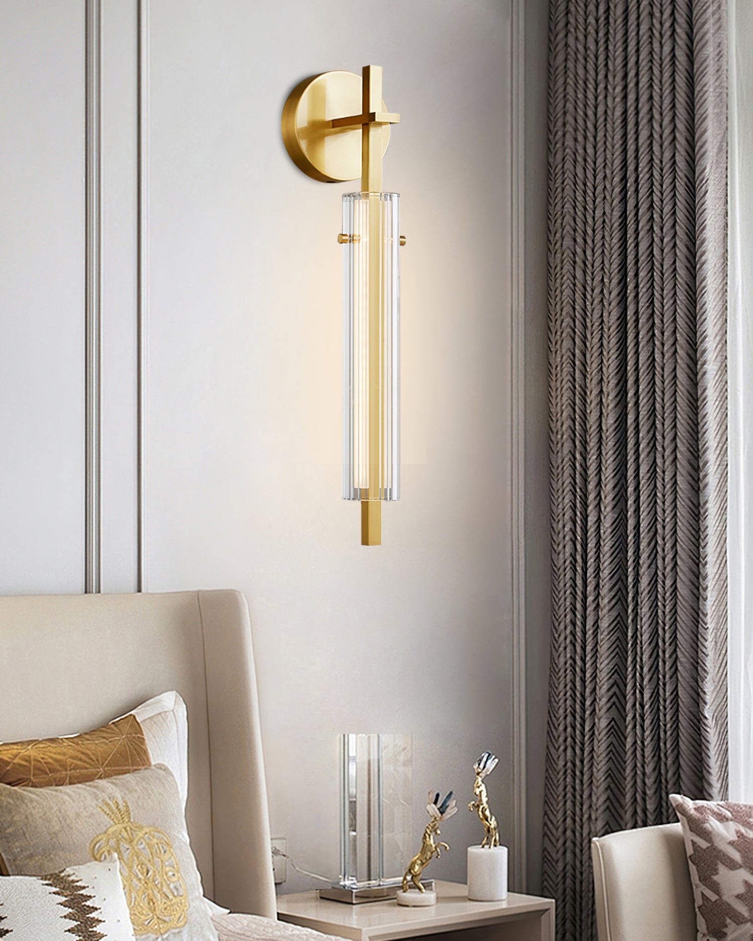 Zellen Ribbed Wall Light
