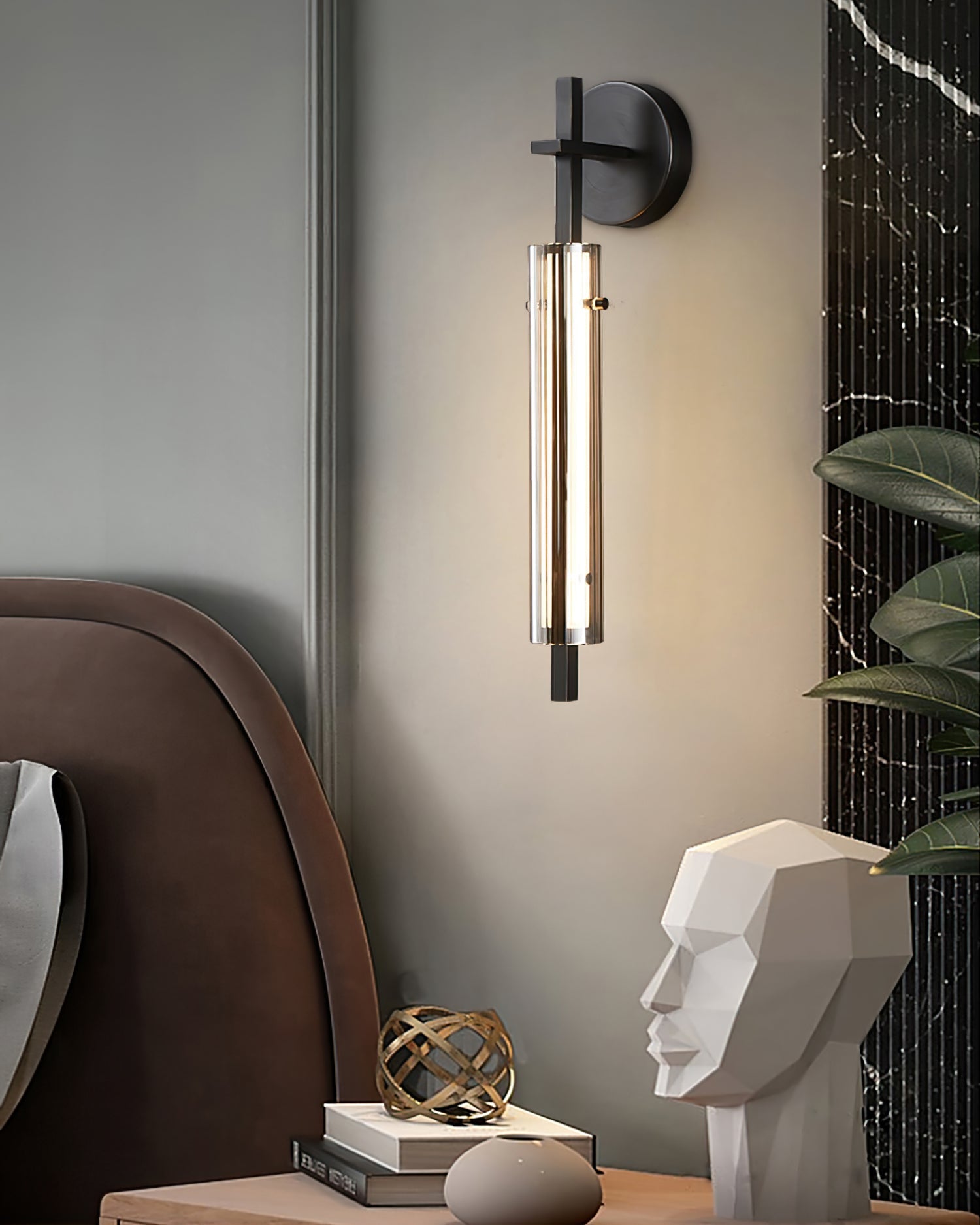 Zellen Ribbed Wall Light