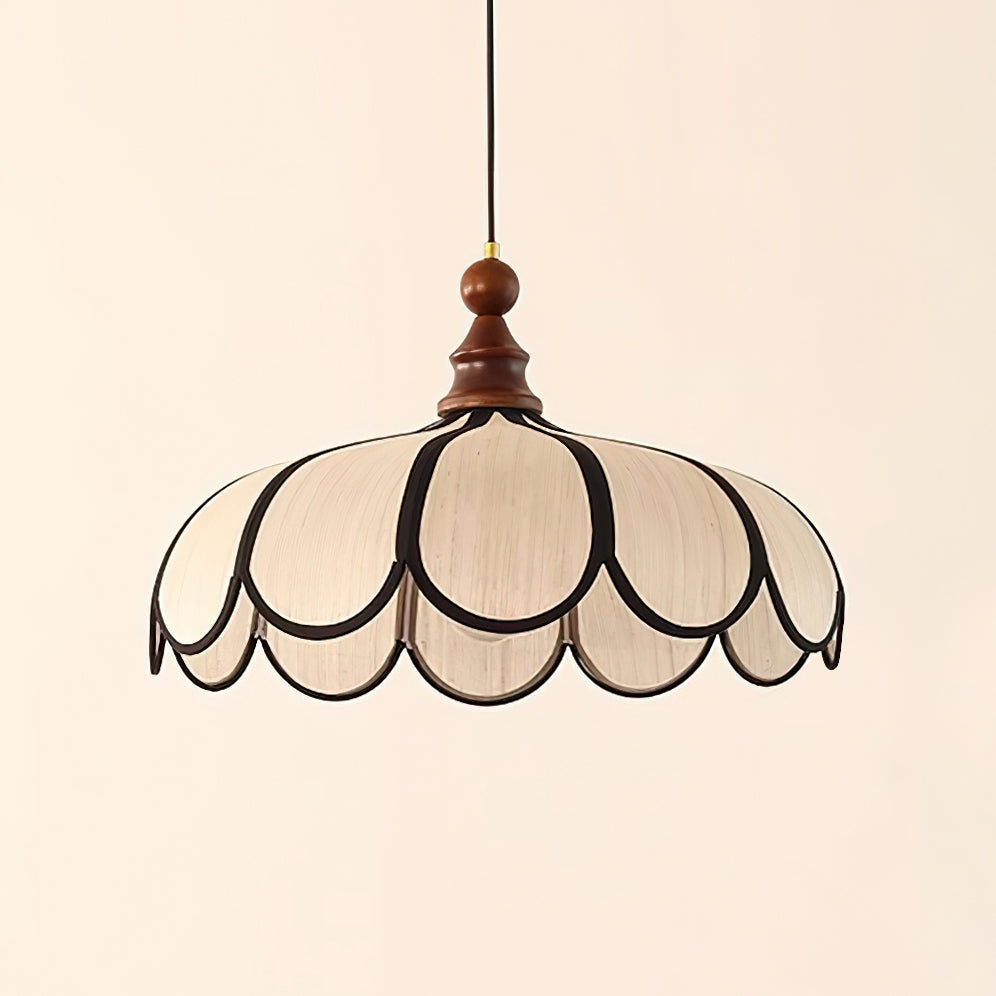 Oriay Scalloped Pendant Light