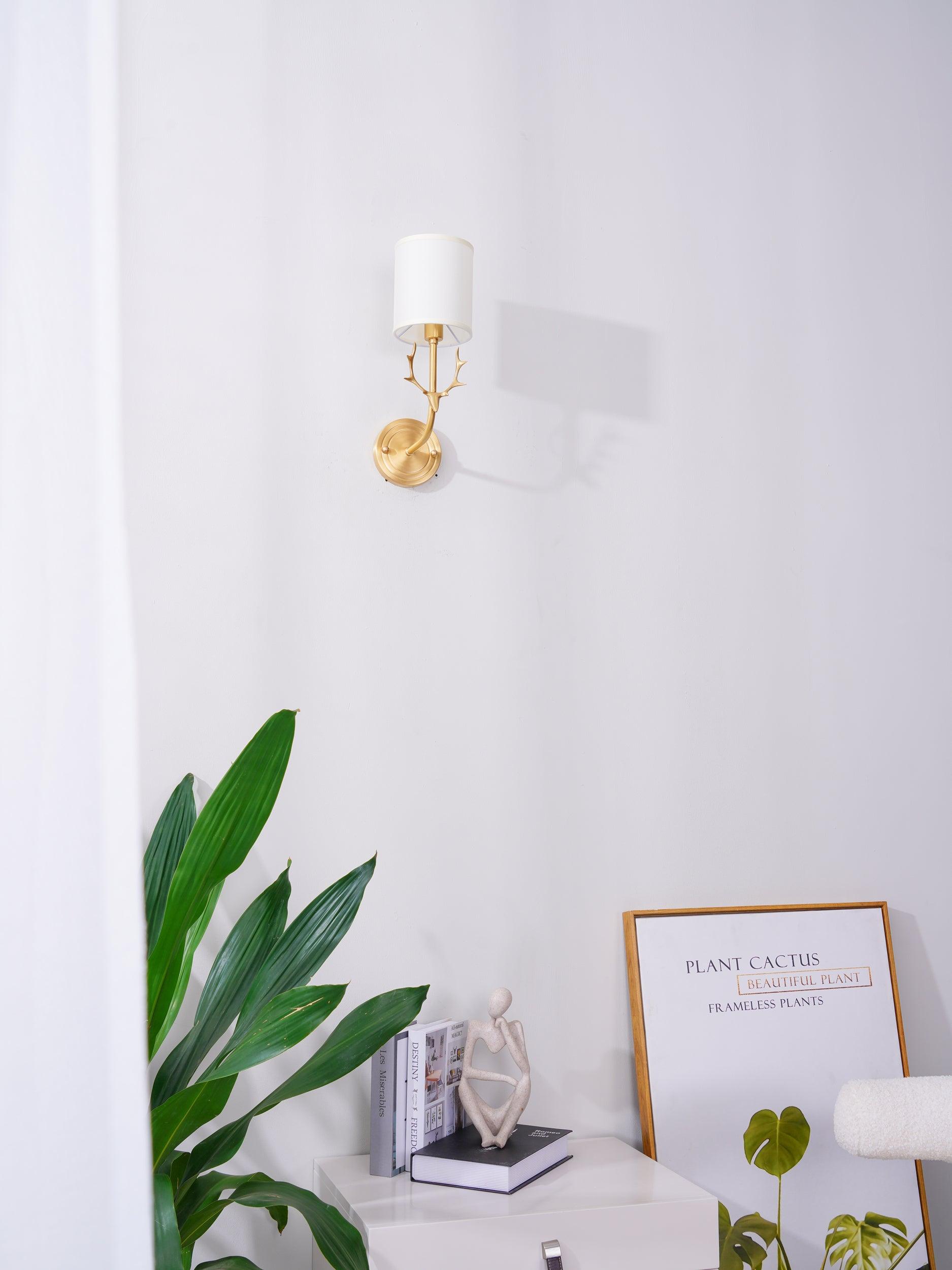 Hayvale Deer Wall Light